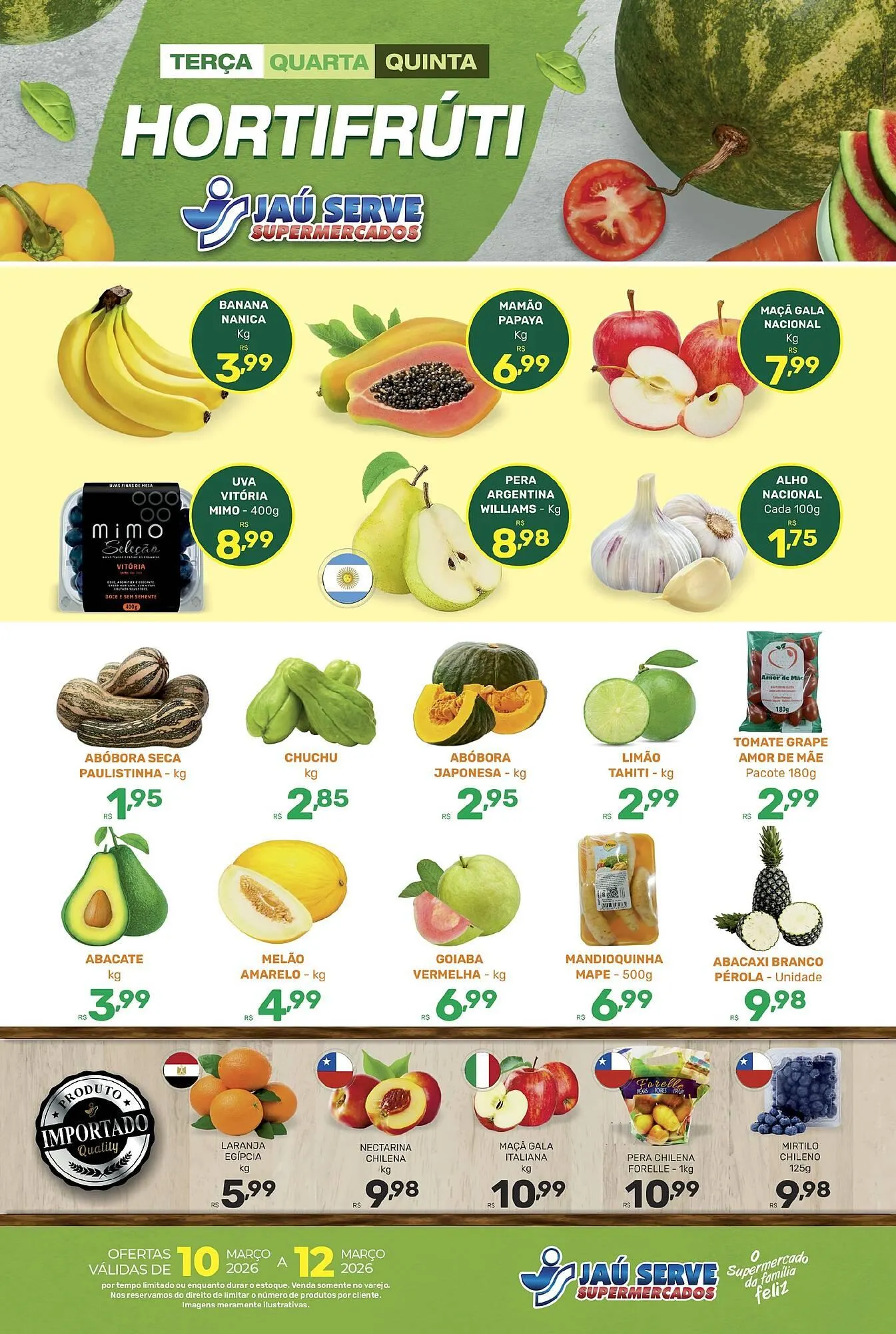 Catálogo Supermercados Jau Serve - 1