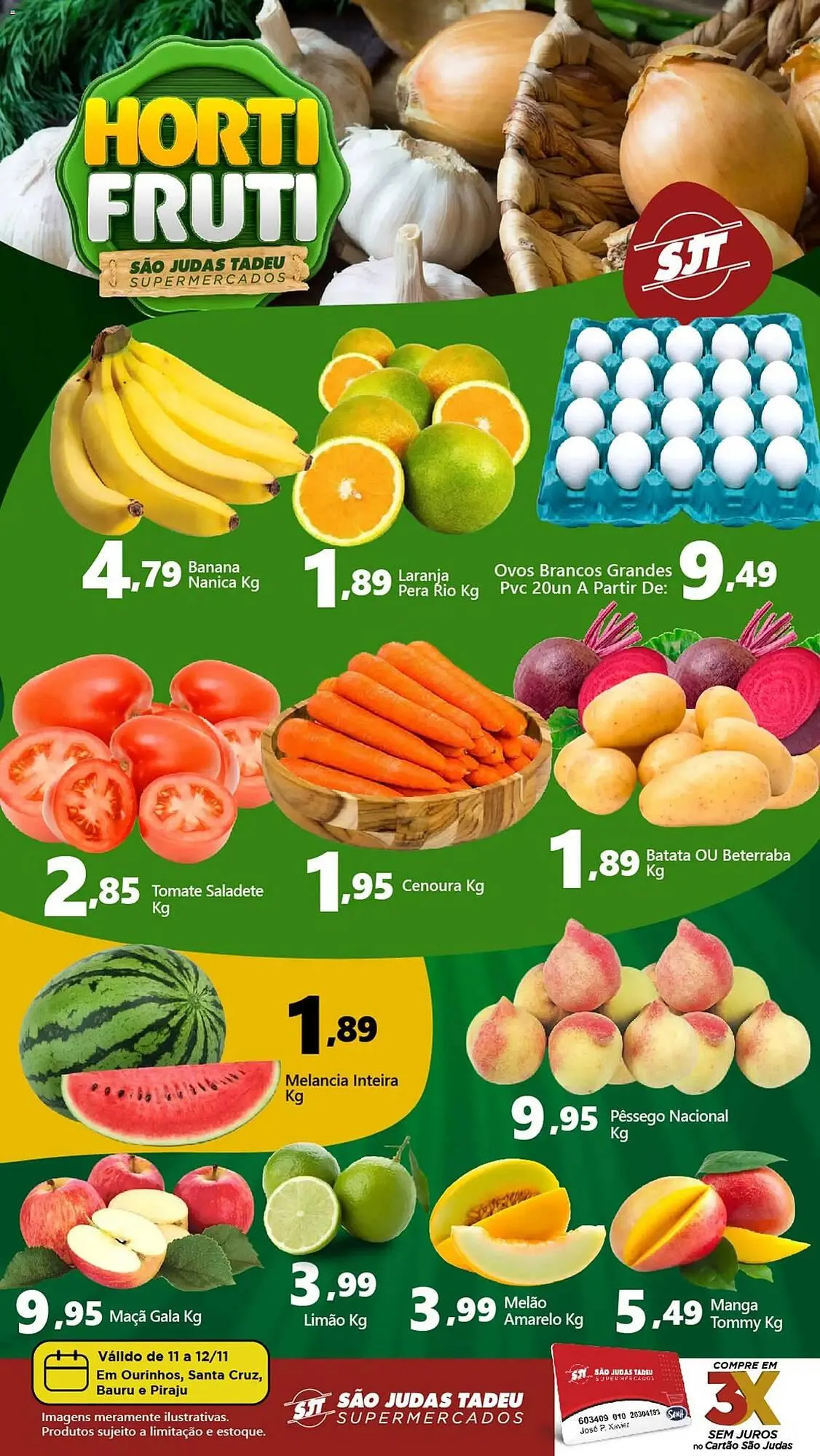 Encarte de Folheto São Judas Tadeu 11 de novembro até 12 de novembro 2025 - Pagina 1