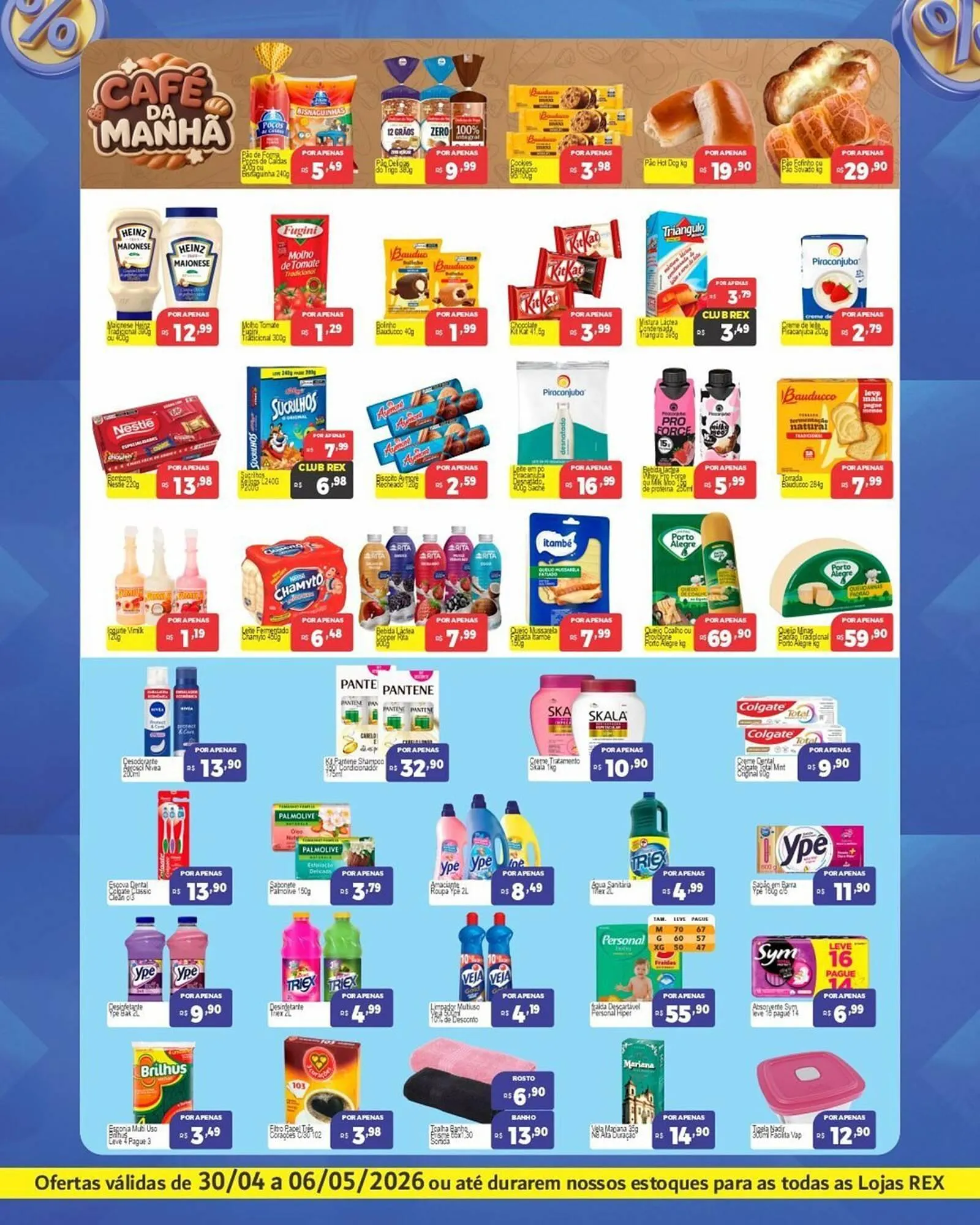 Encarte de Catálogo Supermercados Rex 30 de abril até 6 de maio 2026 - Pagina 2