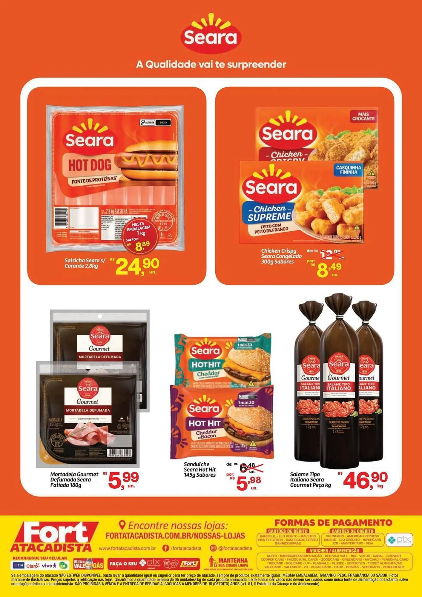 Encarte de Tabloide Fort Atacadista 6 de janeiro até 21 de janeiro 2026 - Pagina 2