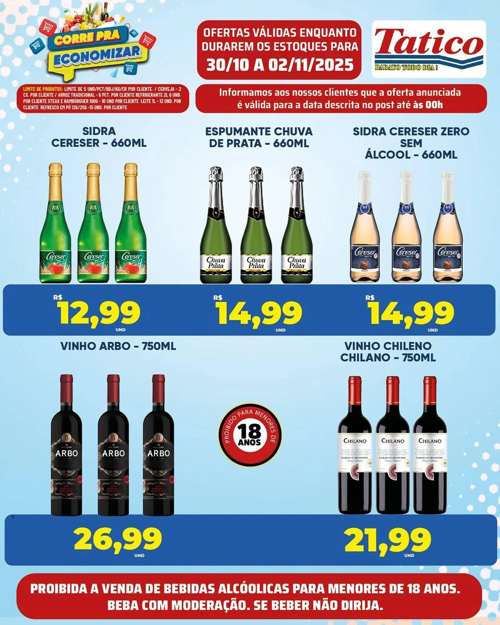 Encarte de Tabloide Tatico 30 de outubro até 3 de novembro 2025 - Pagina 5