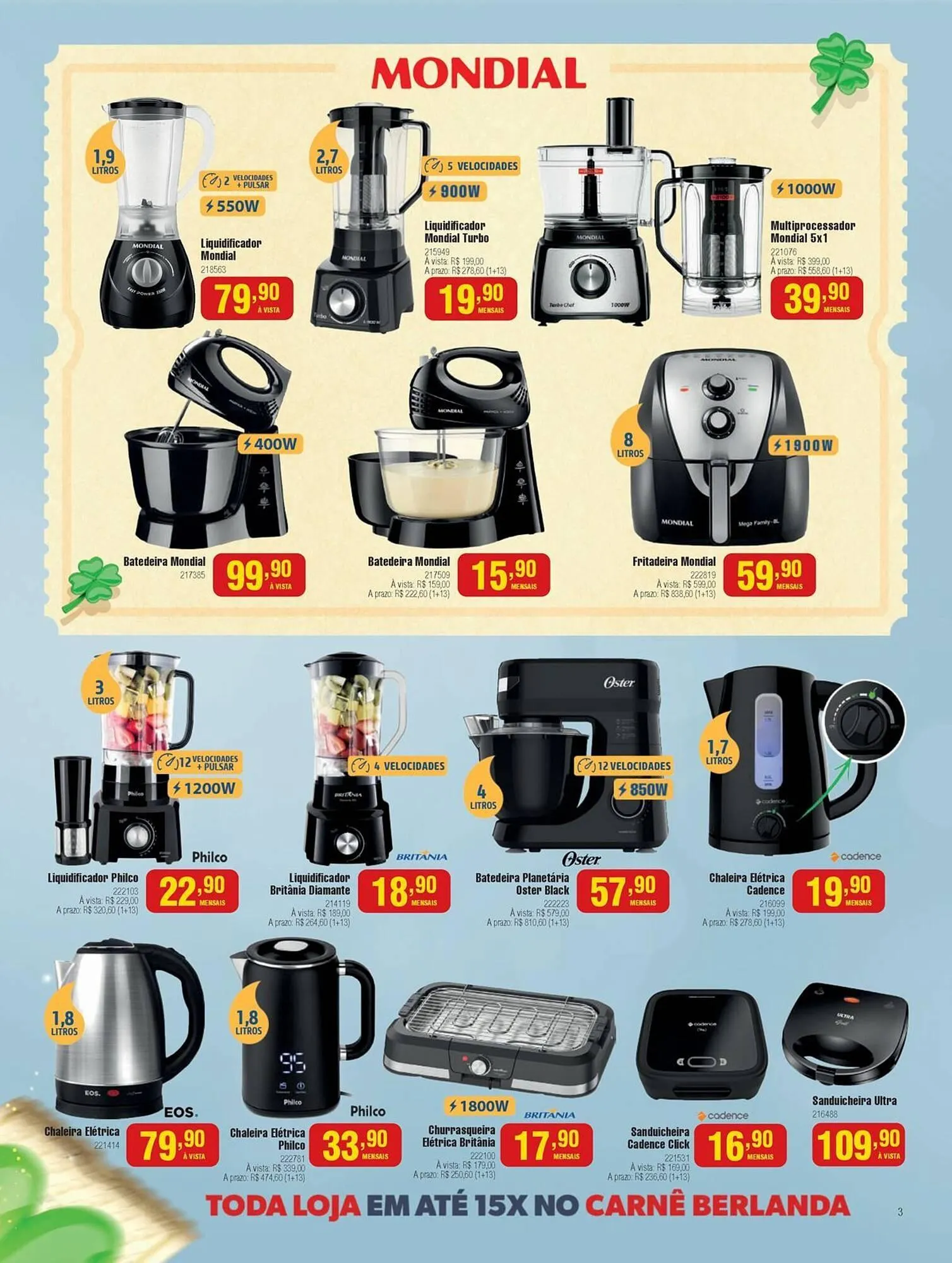 Encarte de Catálogo Berlanda 10 de setembro até 30 de setembro 2025 - Pagina 3