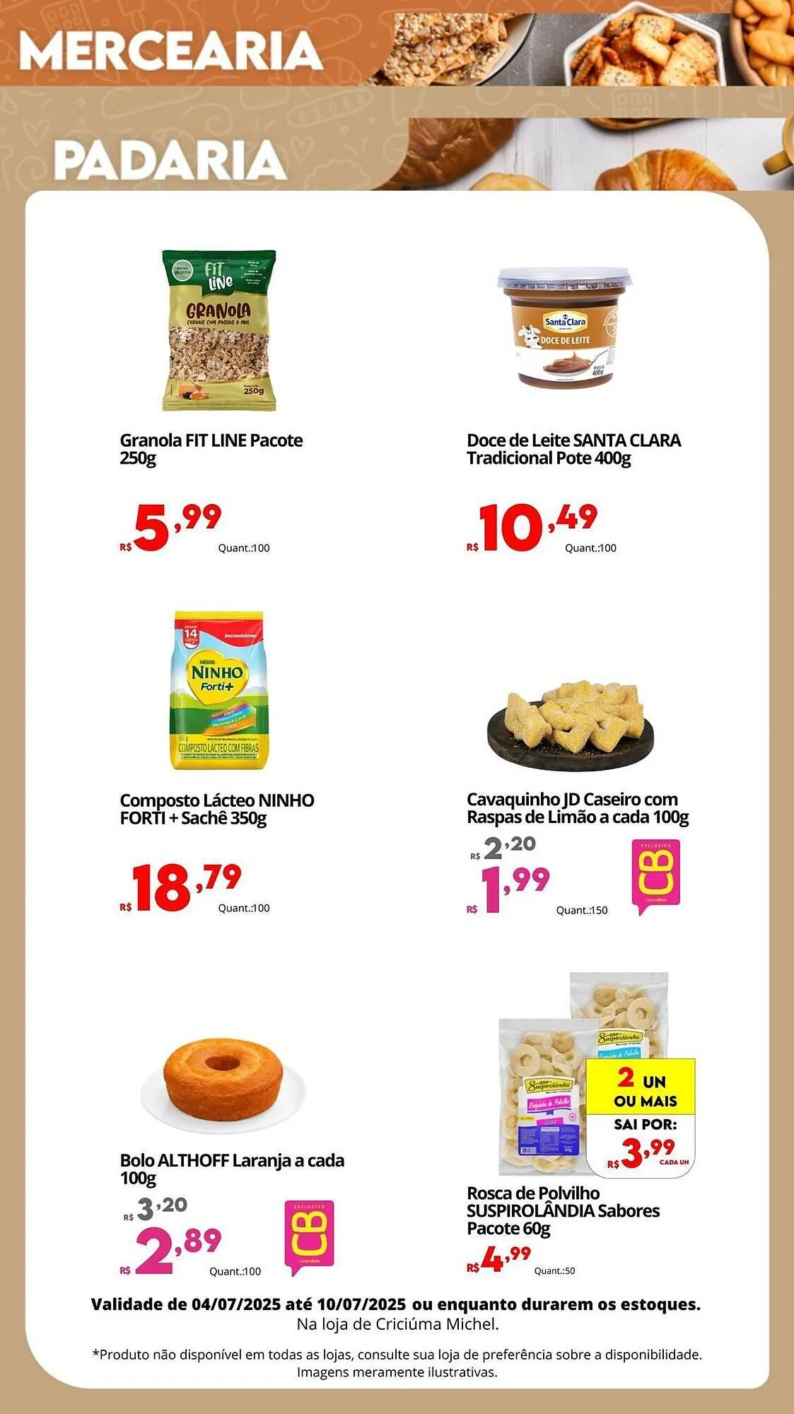 Encarte de Catálogo Althoff Supermercados 4 de julho até 10 de julho 2025 - Pagina 3