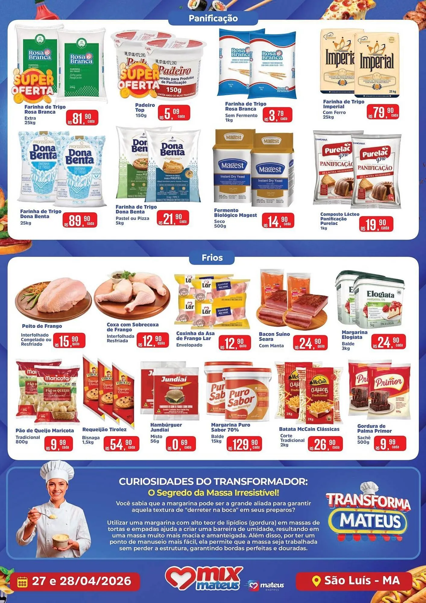 Encarte de Catálogo Supermercados Mateus 26 de abril até 28 de abril 2026 - Pagina 2