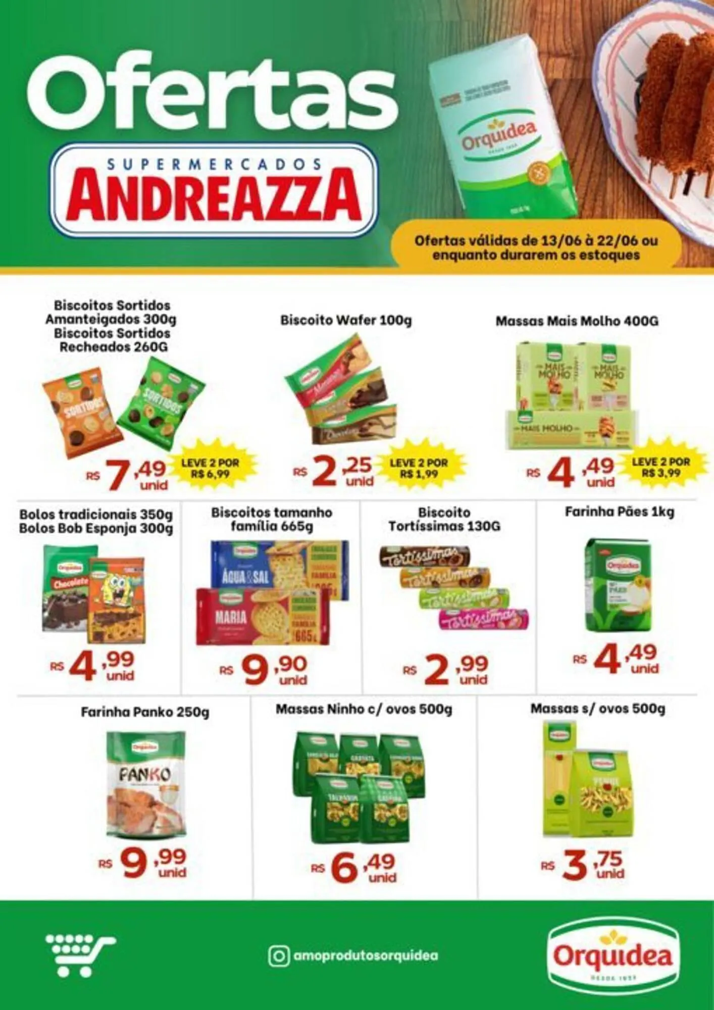 Encarte de Catálogo Supermercados Andreazza 16 de junho até 22 de junho 2025 - Pagina 1
