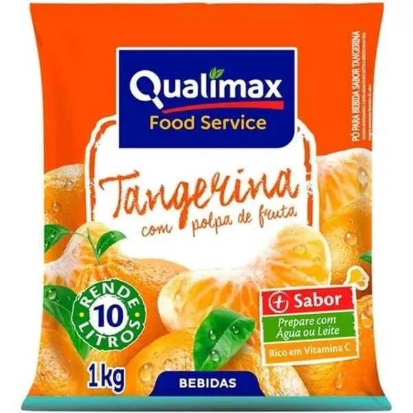 Suco Qualimax em Pó Tangerina 1kg 1 UN