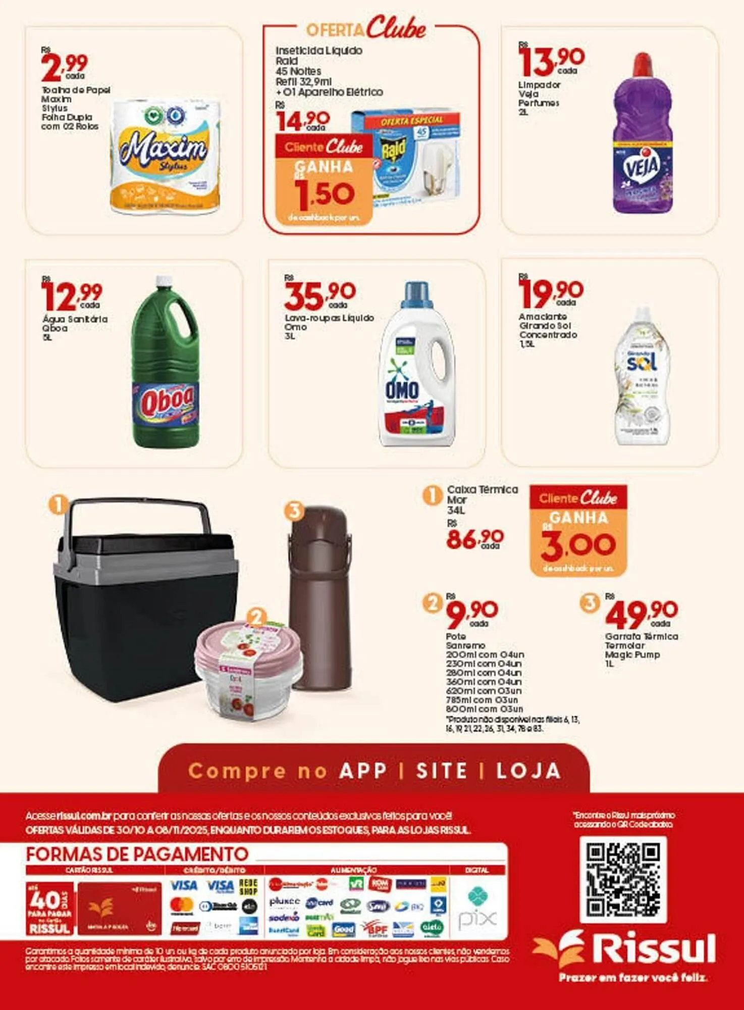 Encarte de Catálogo Supper Rissul 30 de outubro até 8 de novembro 2025 - Pagina 9