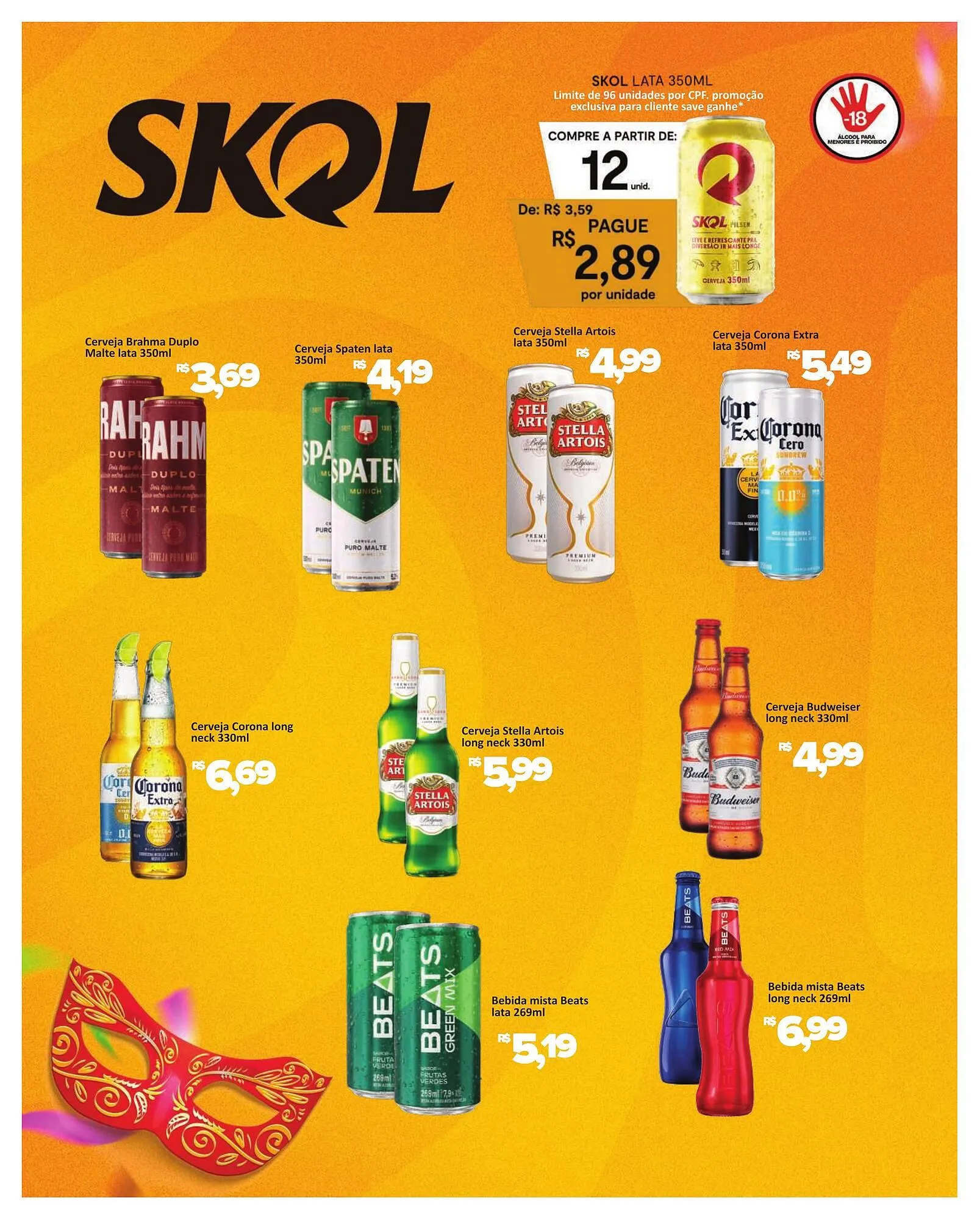 Encarte de Catálogo Supermercados Savegnago 4 de fevereiro até 17 de fevereiro 2026 - Pagina 3