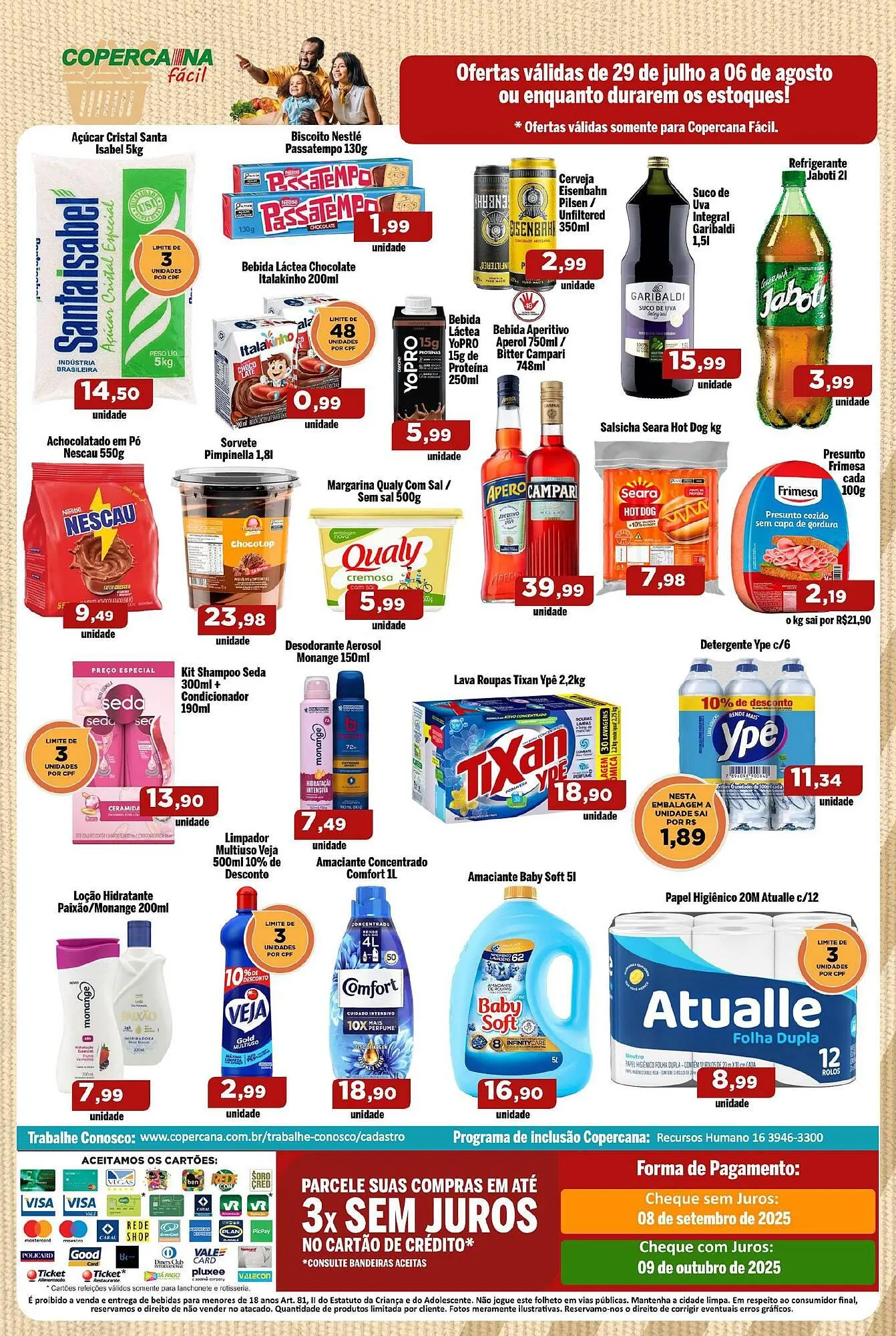 Encarte de Catálogo Copercana 31 de julho até 6 de agosto 2025 - Pagina 2