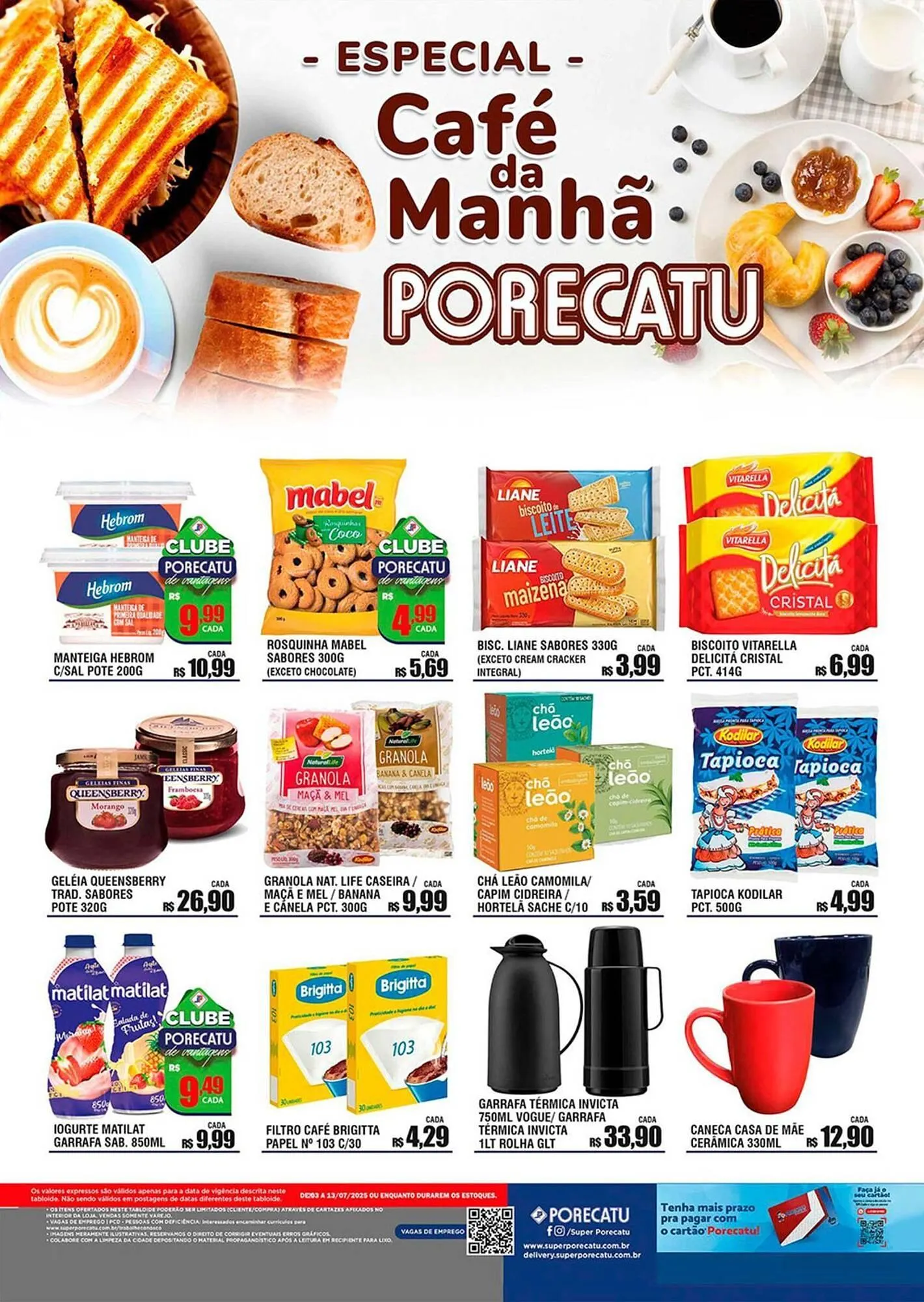 Encarte de Catálogo Supermercado Porecatu 11 de julho até 13 de julho 2025 - Pagina 2