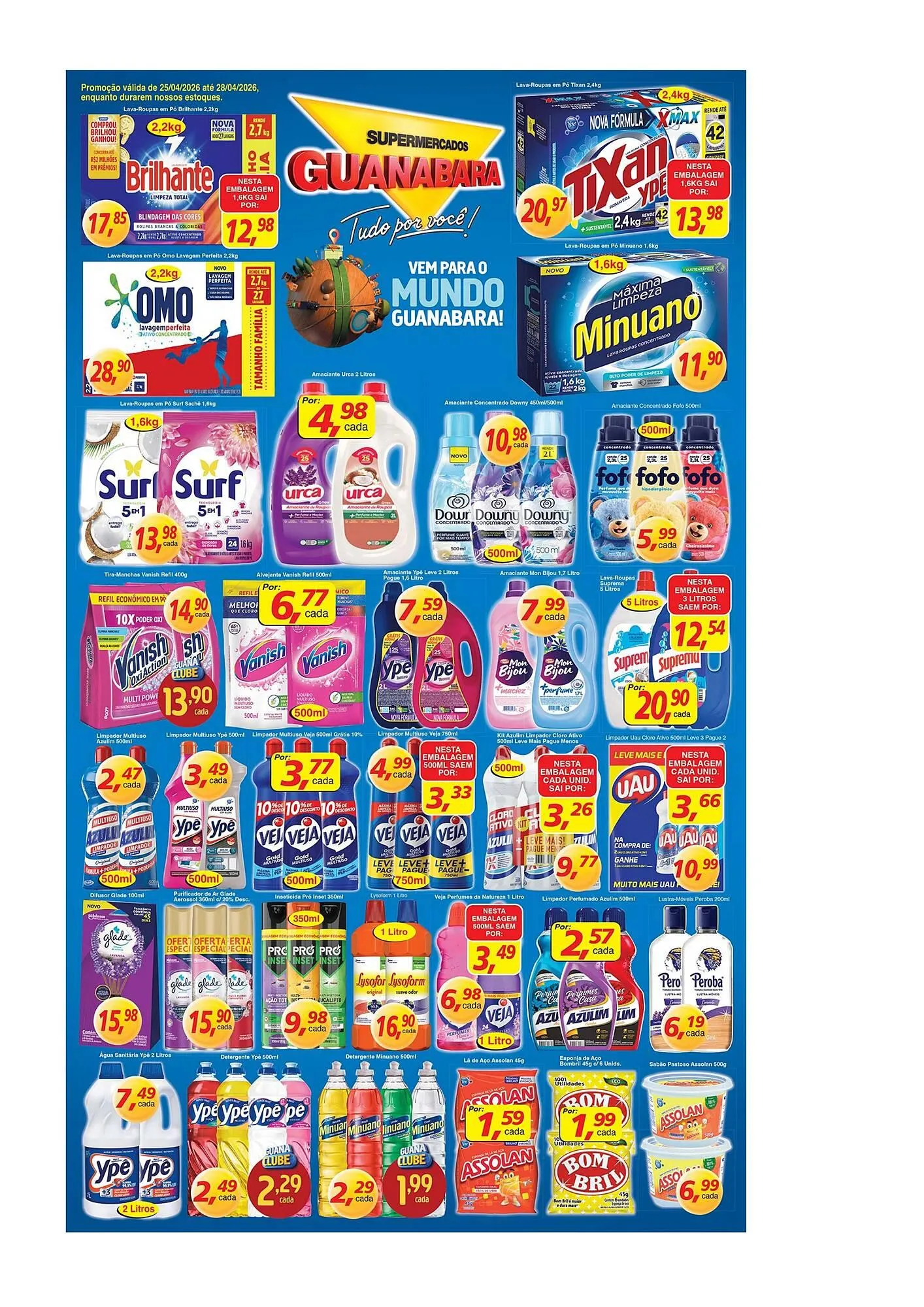 Encarte de Encarte Supermercados Guanabara 25 de abril até 28 de abril 2026 - Pagina 11