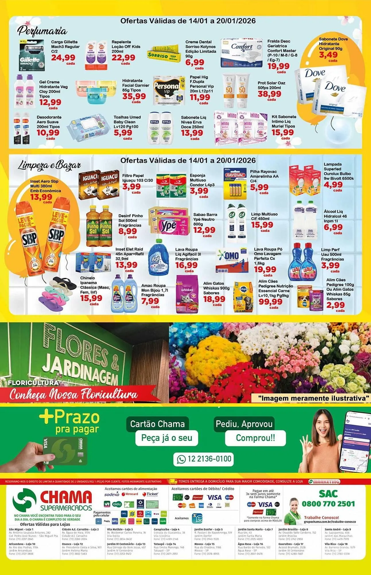 Encarte de Catálogo Chama Supermercados 14 de janeiro até 20 de janeiro 2026 - Pagina 4