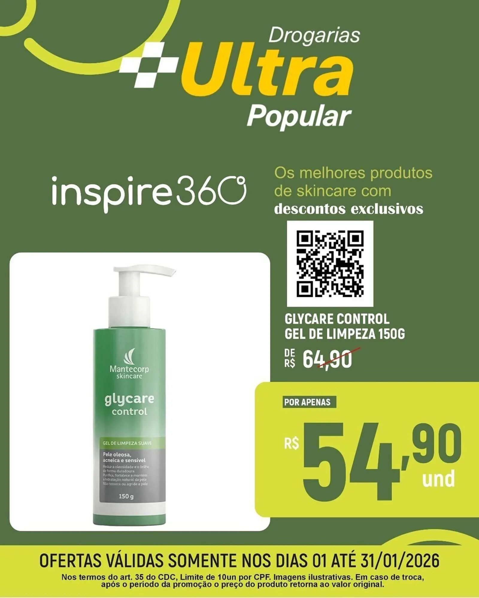 Encarte de Catálogo Drogarias Ultra Popular 1 de janeiro até 31 de janeiro 2026 - Pagina 3