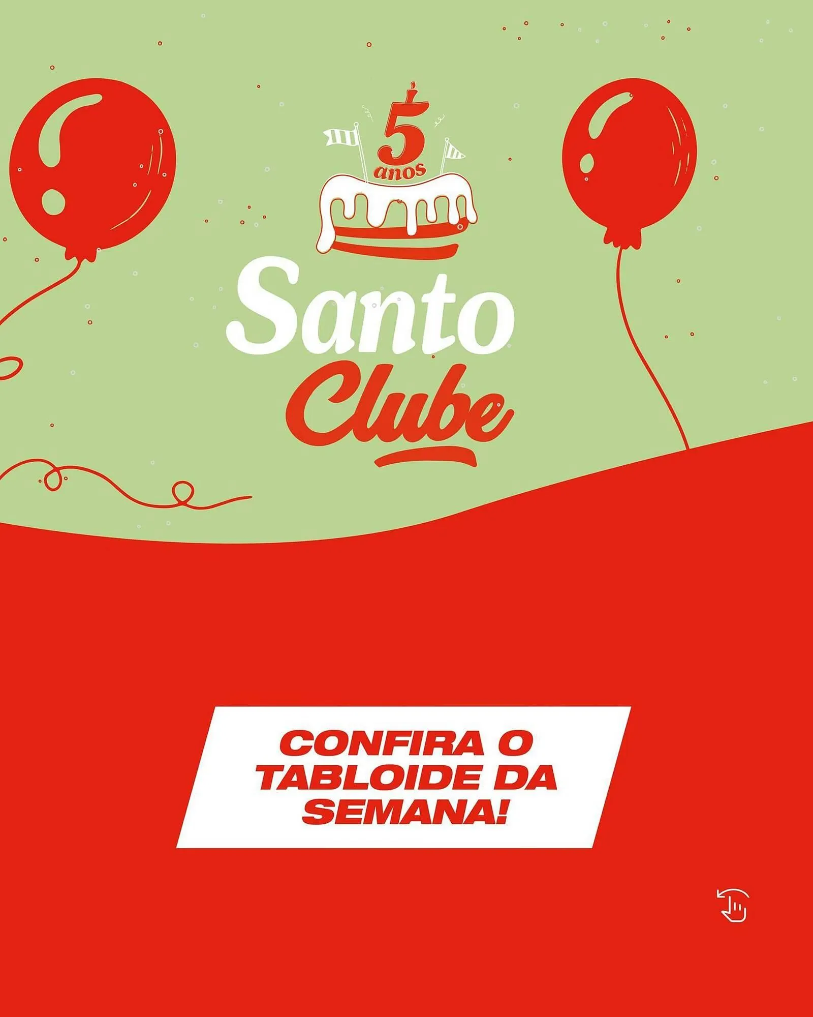 Encarte de Catálogo Santo Supermercados 16 de julho até 24 de julho 2025 - Pagina 1