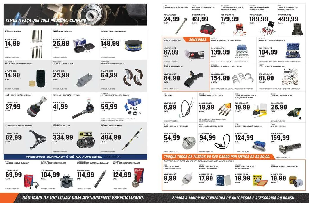 Encarte de Ofertas AutoZone 6 de agosto até 1 de setembro 2024 - Pagina 4
