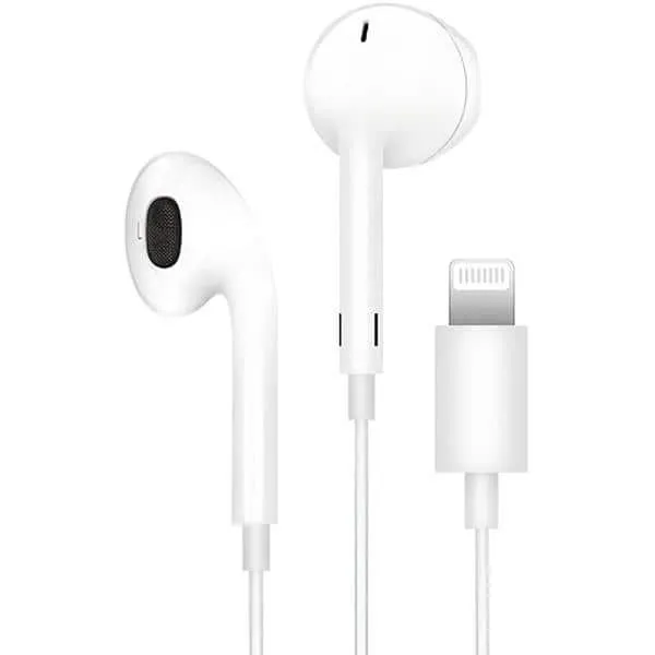 Fone de Ouvido para IPhone com Microfone, Lightning, Branco, R81, Loop Way - BT 1 UN