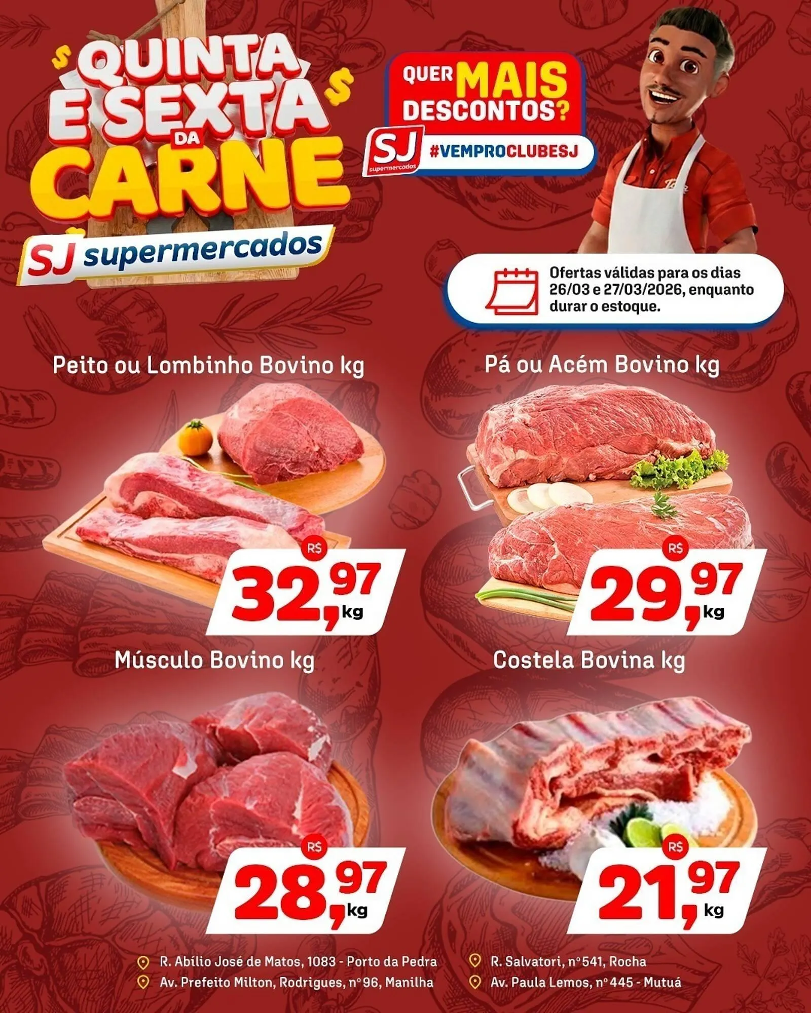 Encarte de Encarte Sj Supermercados 26 de março até 27 de março 2026 - Pagina 3