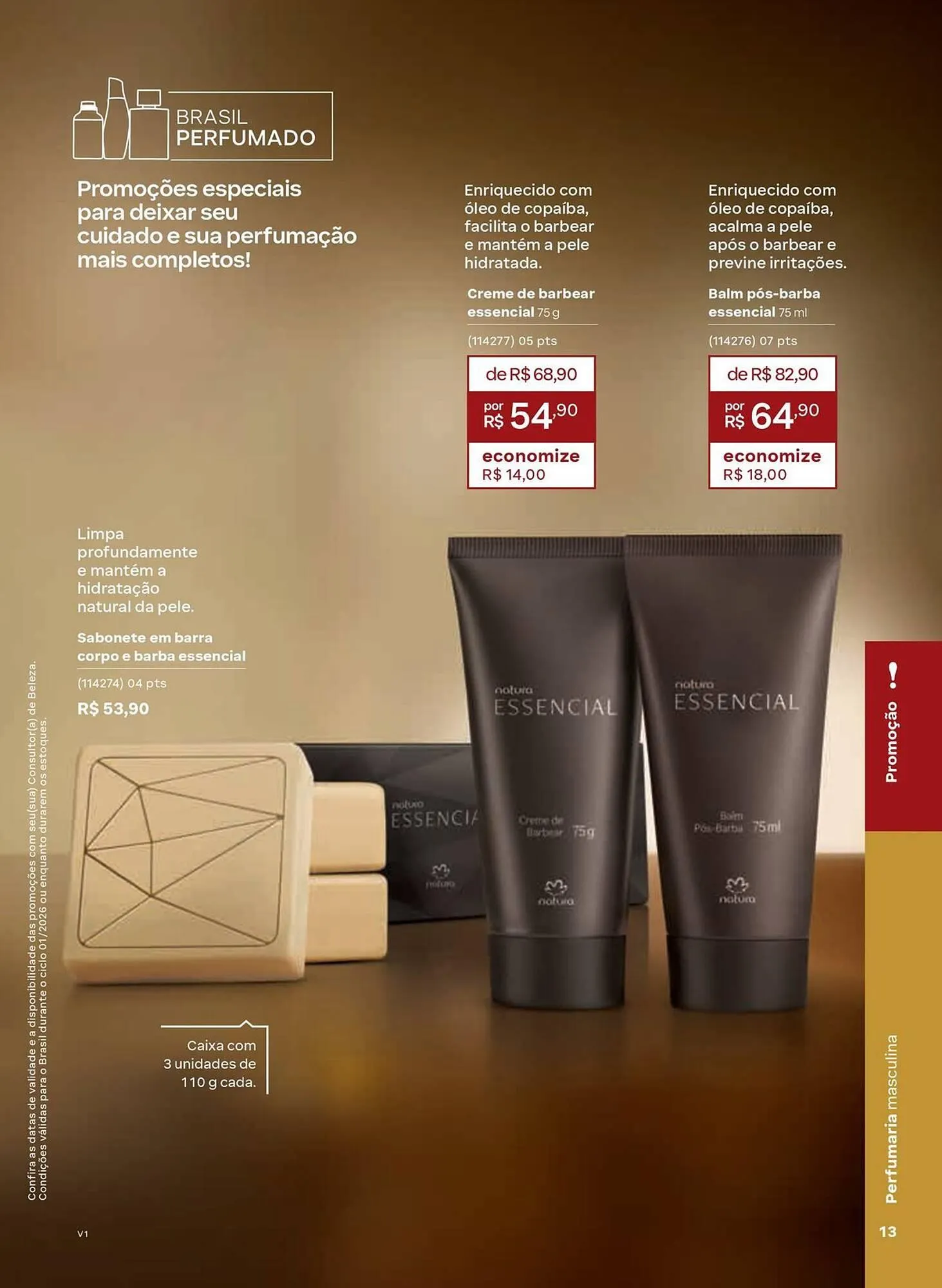 Encarte de Catálogo Natura 1 de janeiro até 31 de janeiro 2026 - Pagina 13