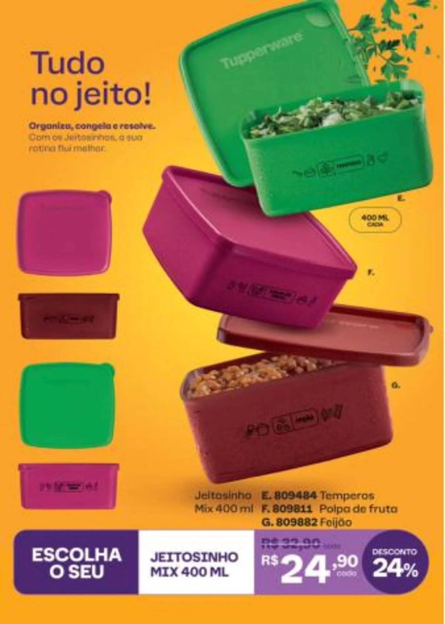 Encarte de Catálogo Tupperware 8 de maio até 30 de junho 2026 - Pagina 41
