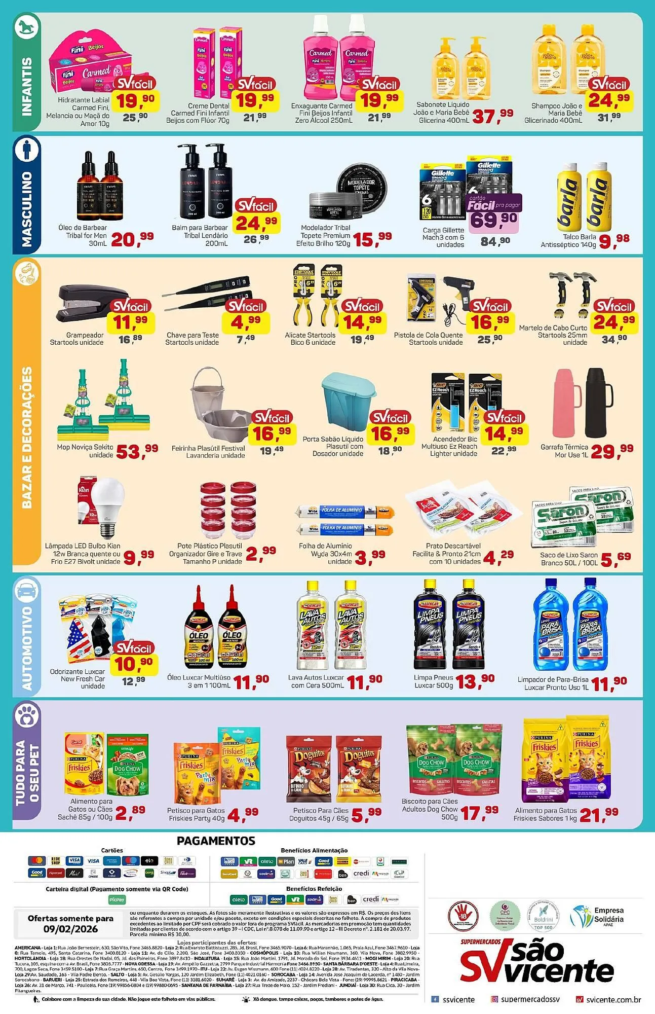 Encarte de Catálogo Supermercados São Vicente 9 de fevereiro até 9 de fevereiro 2026 - Pagina 2