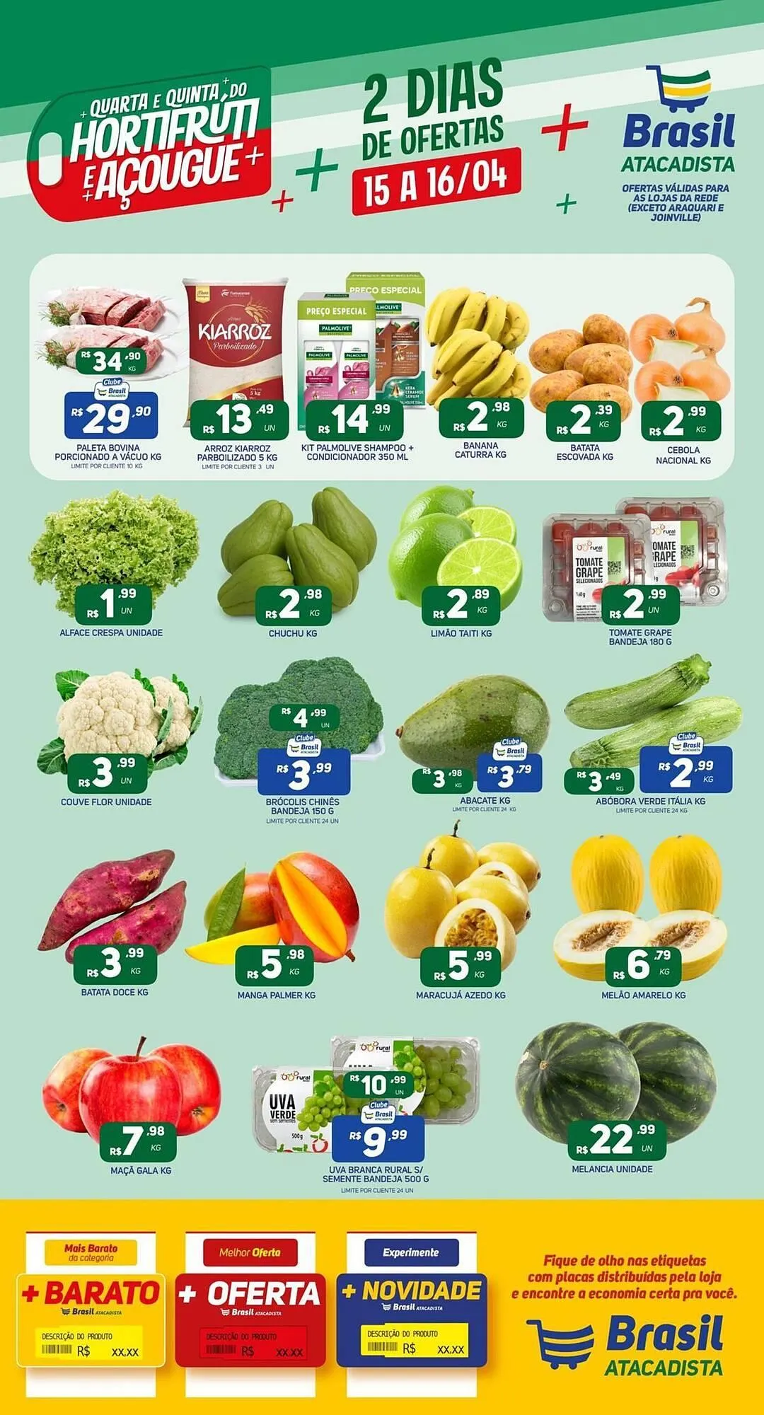 Encarte de Catálogo Brasil Atacadista 15 de abril até 16 de abril 2026 - Pagina 1