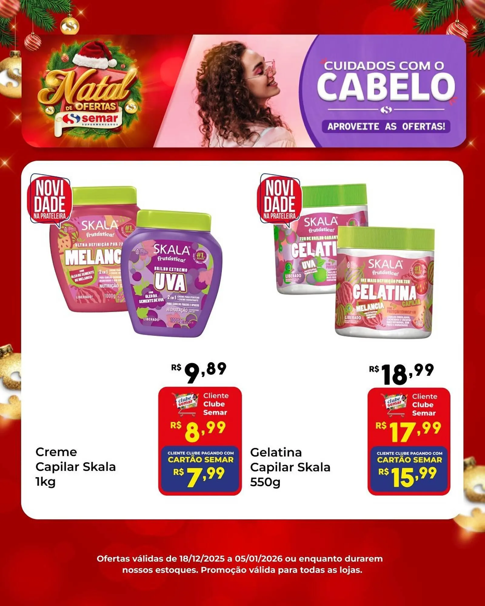 Encarte de Folheto Semar Supermercado 18 de dezembro até 5 de janeiro 2026 - Pagina 5