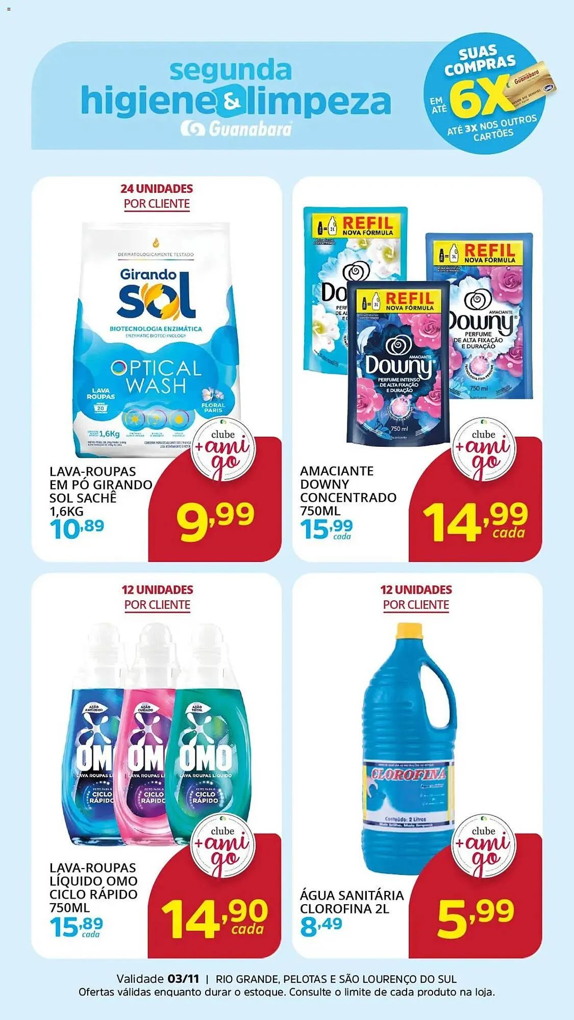 Encarte de Encarte Supermercados Guanabara 3 de novembro até 3 de novembro 2025 - Pagina 2