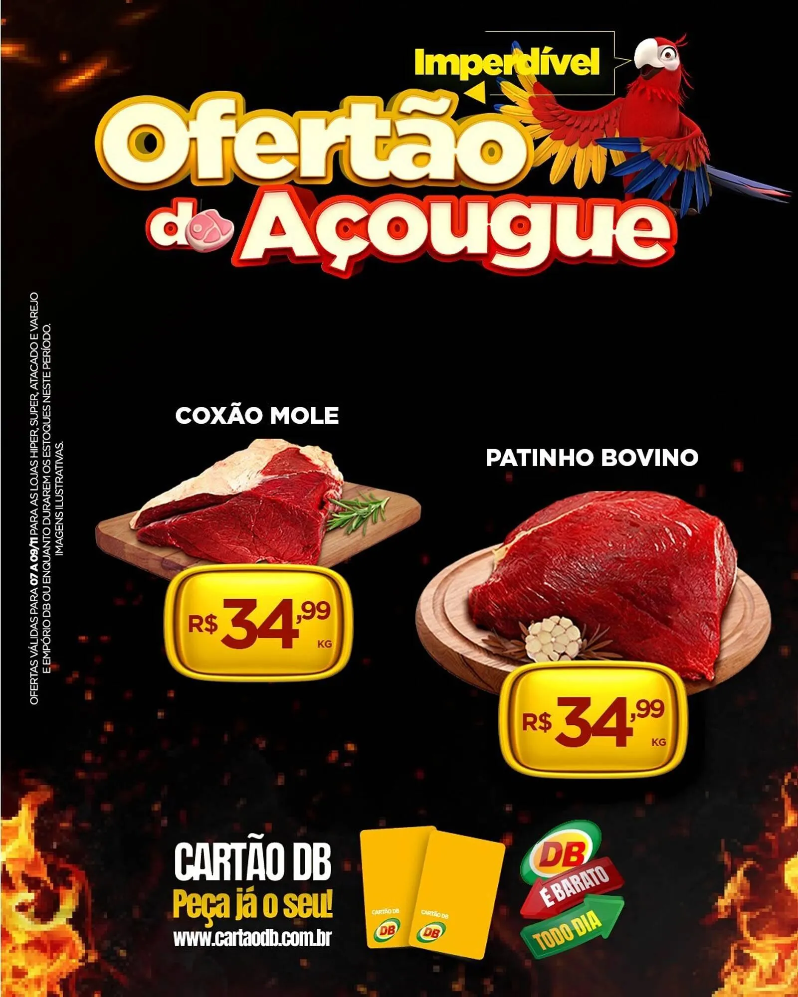 Encarte de Catálogo DB Supermercados 7 de novembro até 9 de novembro 2025 - Pagina 1