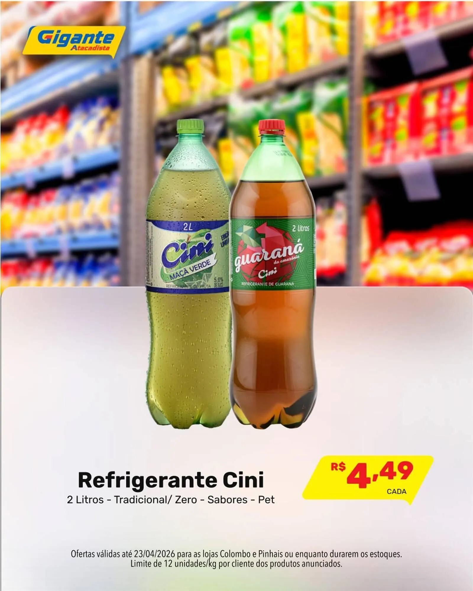 Encarte de Encarte Gigante Atacadista 21 de abril até 23 de abril 2026 - Pagina 6