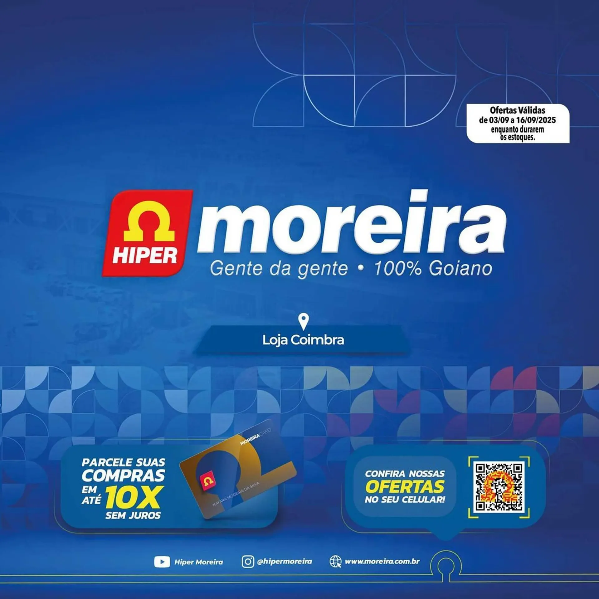 Encarte de Catálogo Hiper Moreira 8 de setembro até 16 de setembro 2025 - Pagina 1