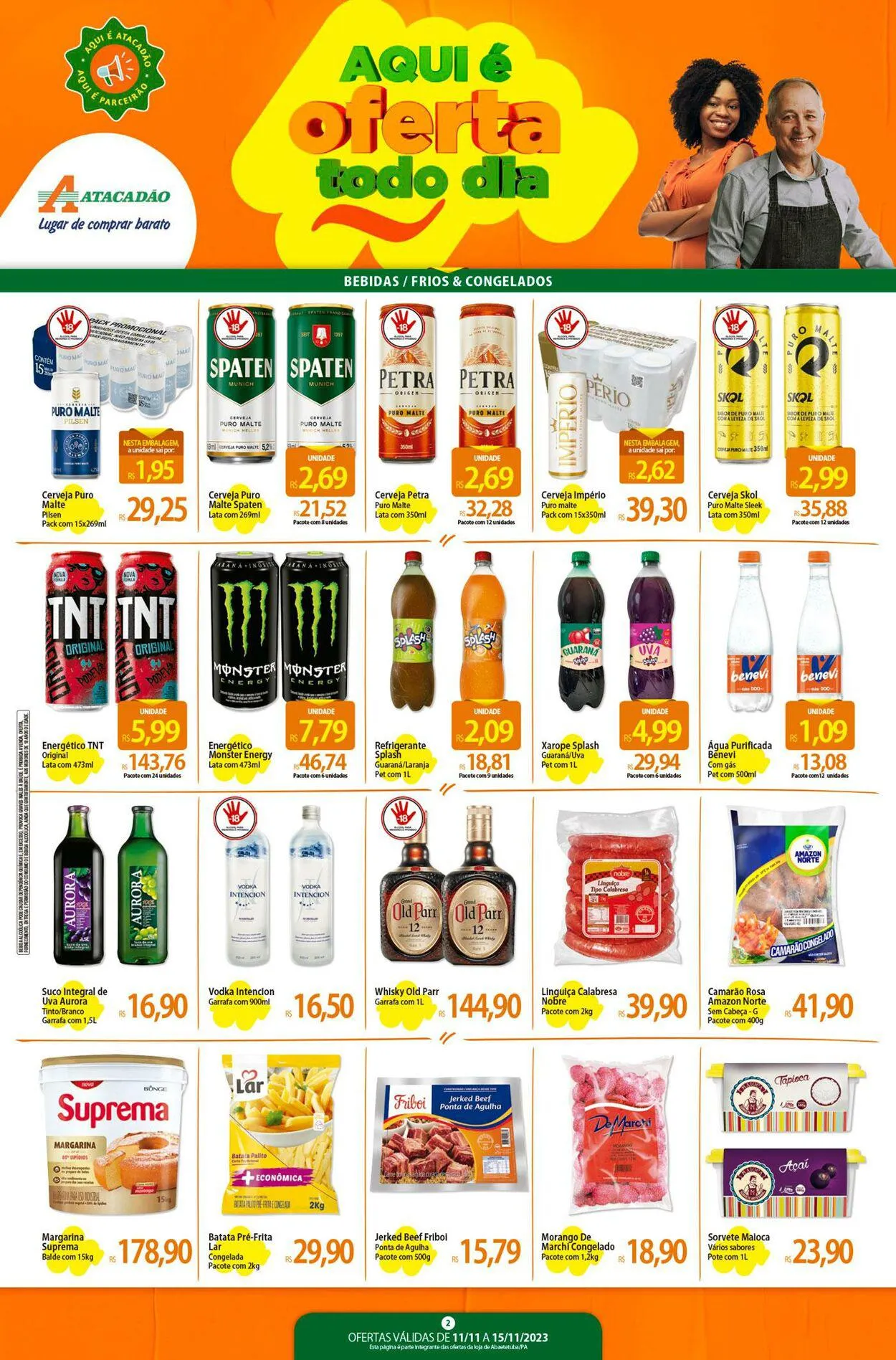 Encarte de Atacadão - PA - Abaetetuba 11 de novembro até 15 de novembro 2023 - Pagina 2