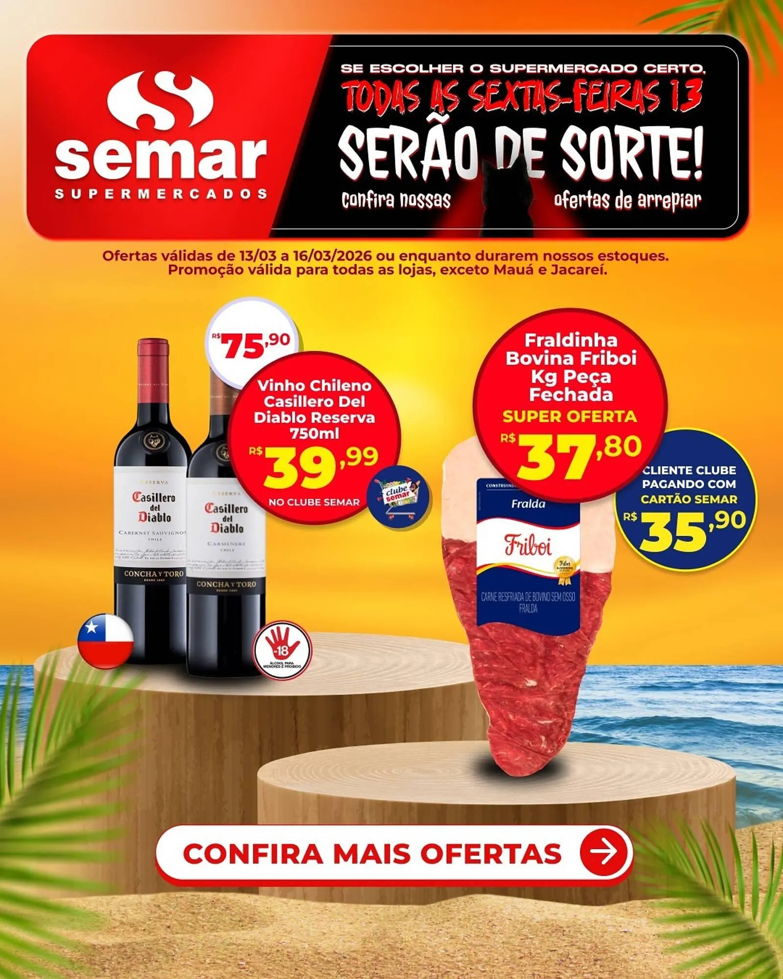 Folheto Semar Supermercado - 1