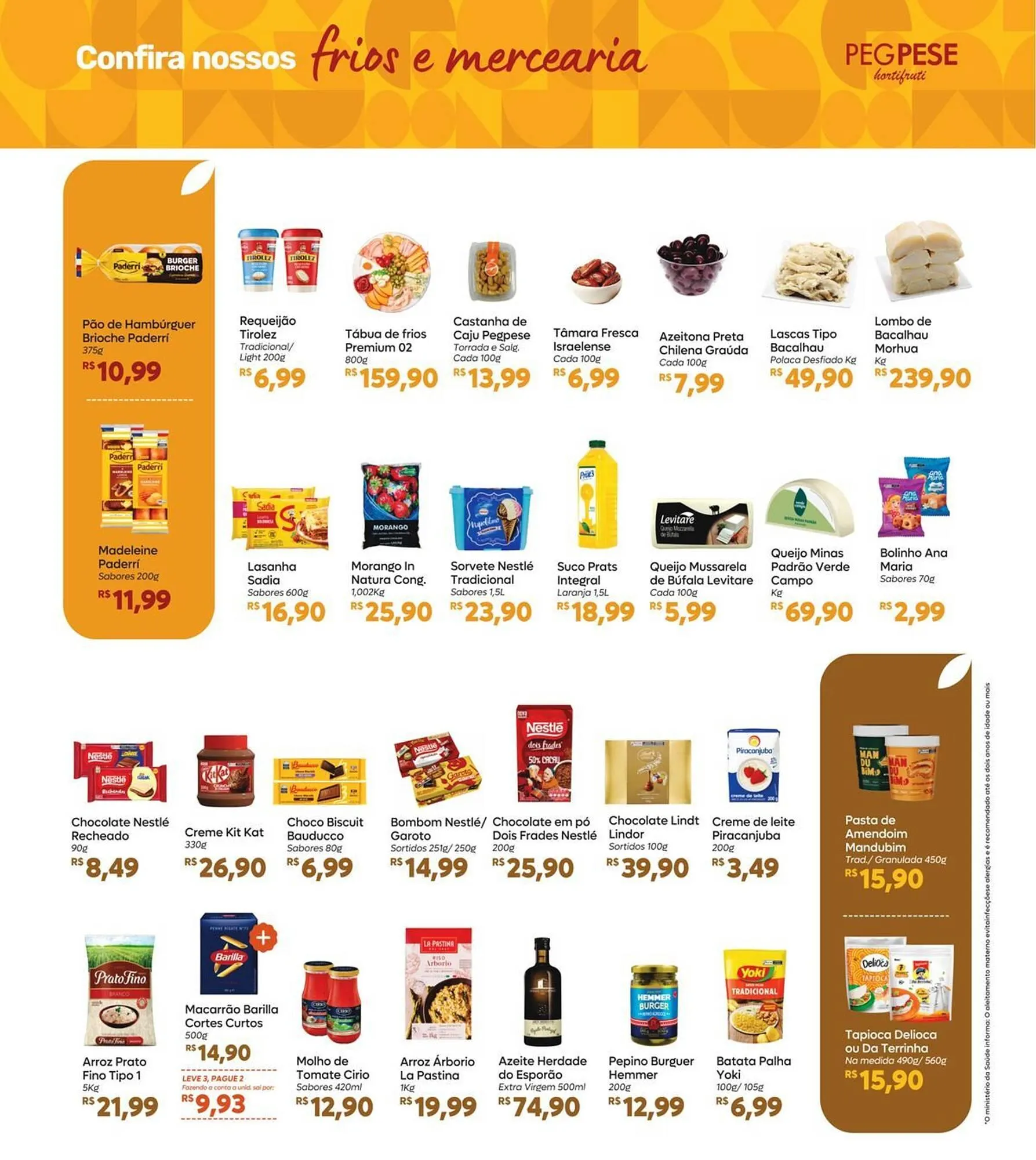 Encarte de Folheto Peg Pese 12 de março até 22 de março 2026 - Pagina 3