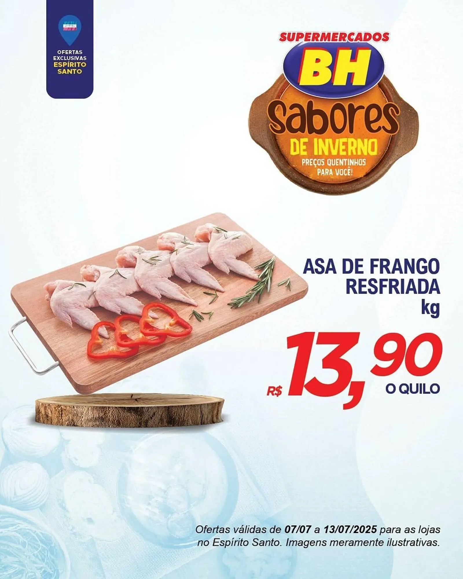 Encarte de Catálogo Supermercados BH 7 de julho até 13 de julho 2025 - Pagina 1