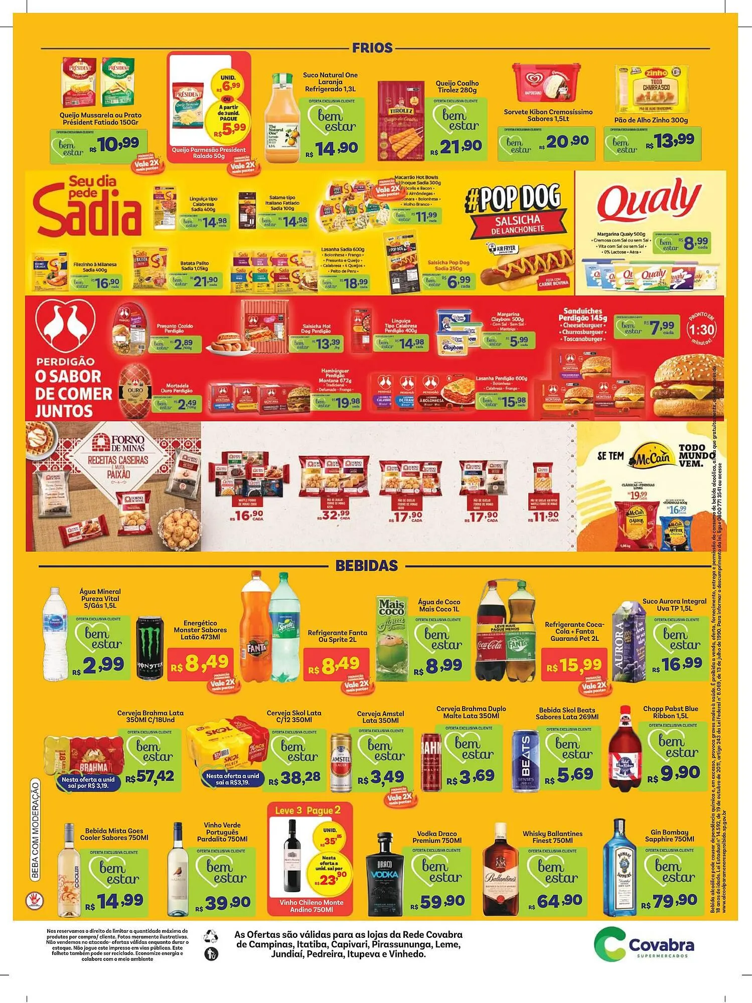 Encarte de Catálogo Covabra Supermercados 16 de abril até 22 de abril 2026 - Pagina 4