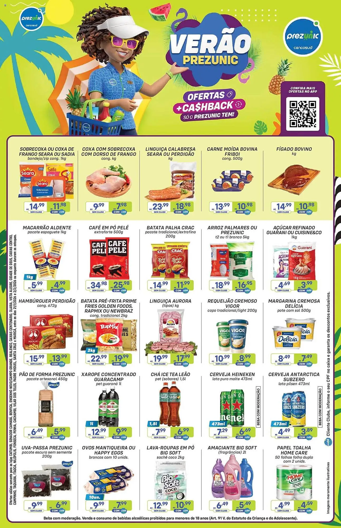Encarte de Encarte Prezunic 19 de janeiro até 3 de fevereiro 2026 - Pagina 1