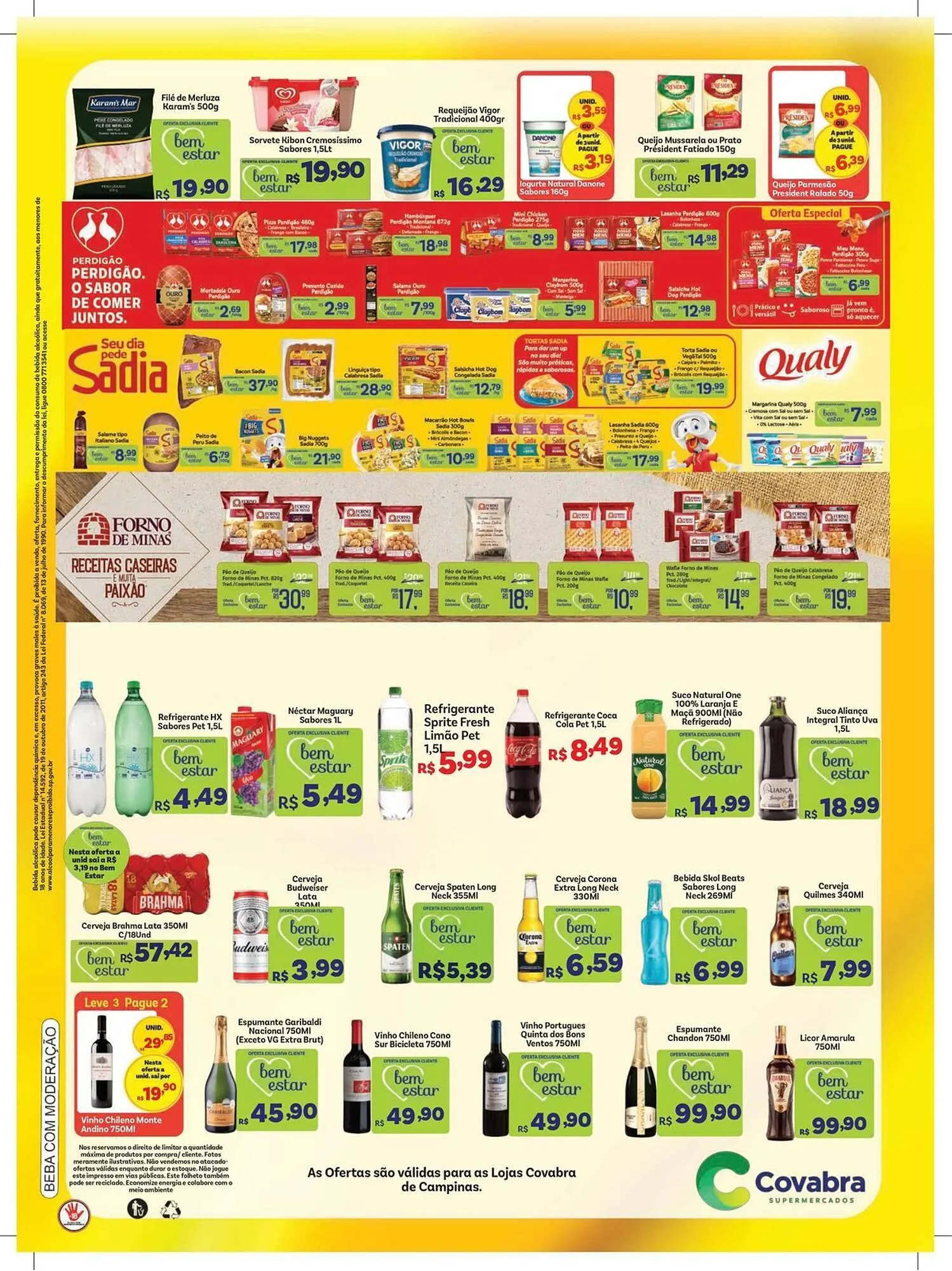 Encarte de Catálogo Covabra Supermercados 12 de junho até 17 de junho 2025 - Pagina 4