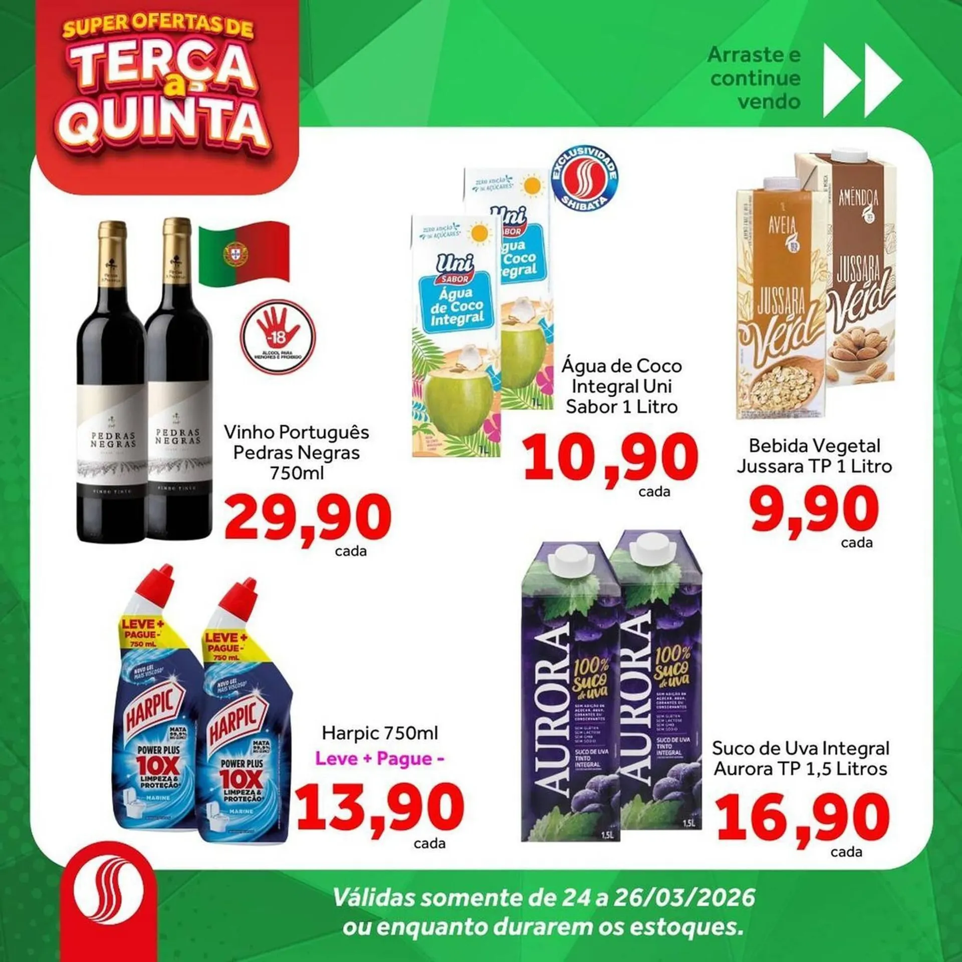 Encarte de Folheto Shibata Supermercados 24 de março até 26 de março 2026 - Pagina 5