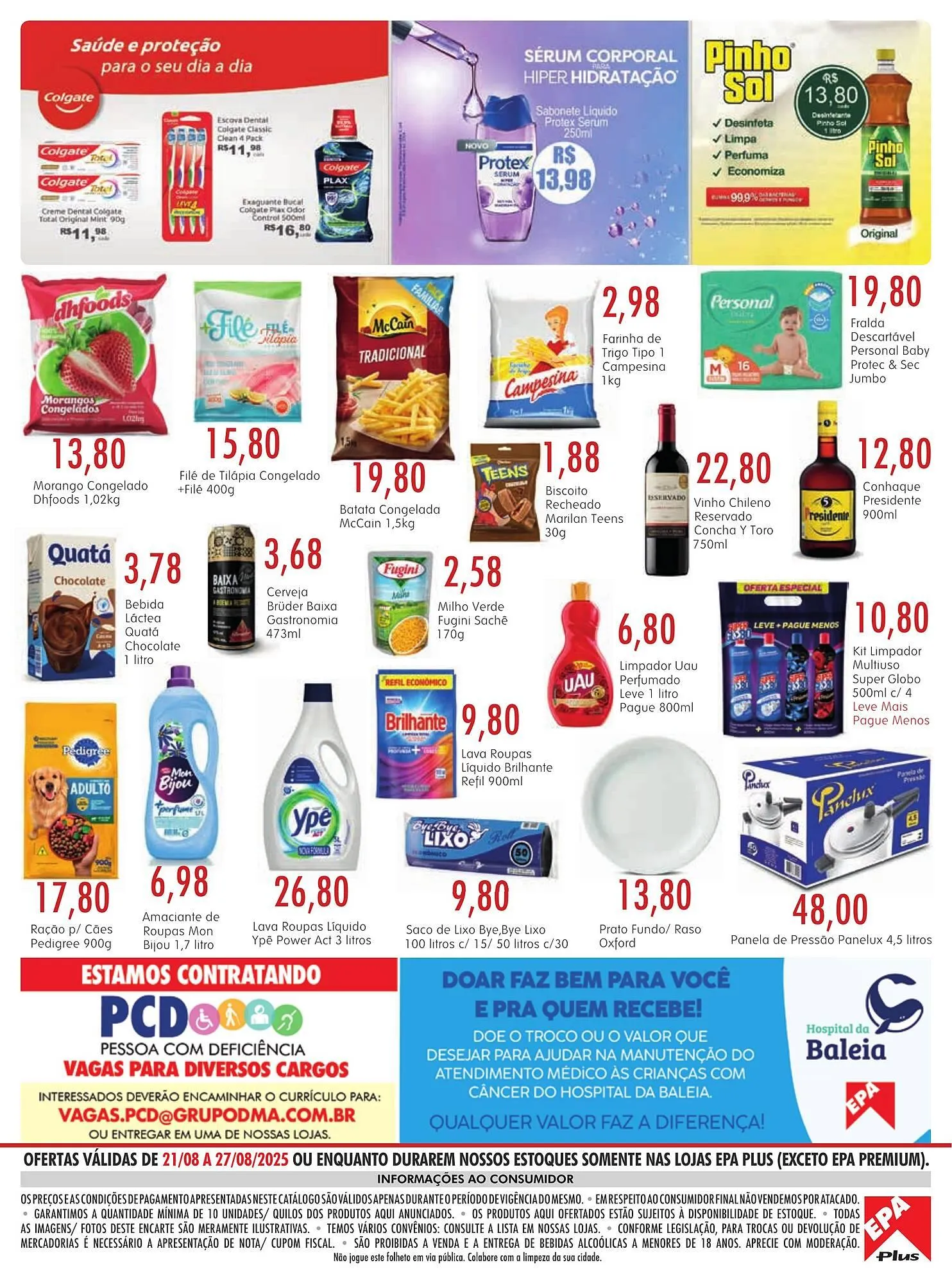Encarte de Catálogo Epa 21 de agosto até 28 de agosto 2025 - Pagina 4