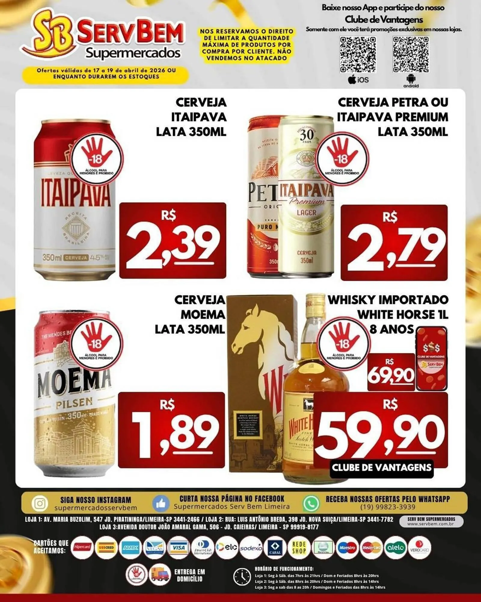 Encarte de Catálogo ServBem 17 de abril até 19 de abril 2026 - Pagina 3