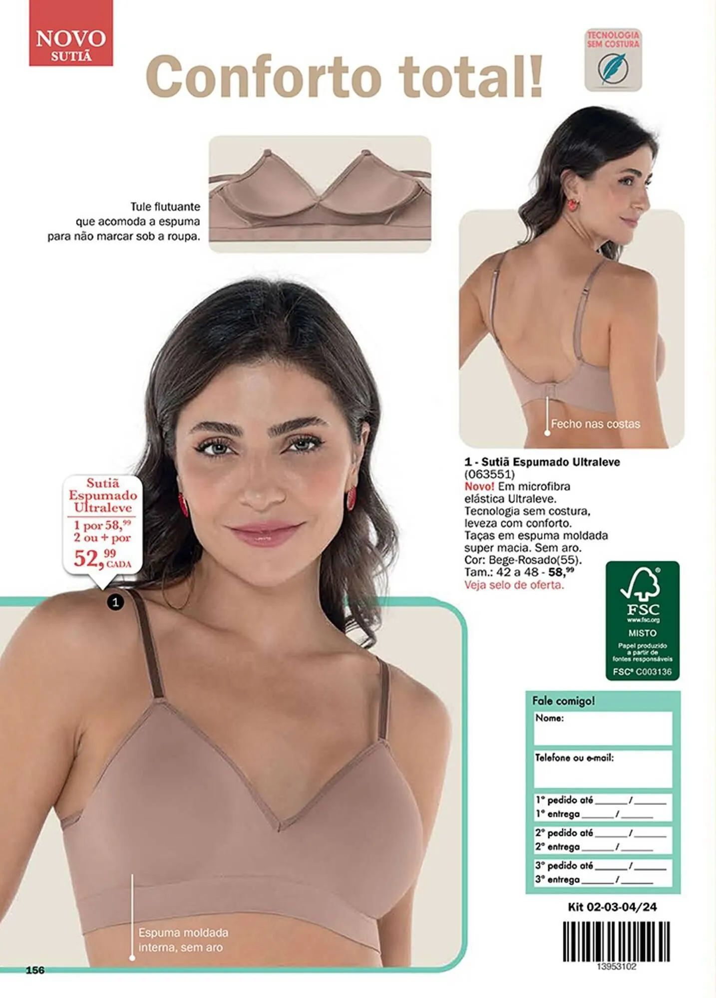 Encarte de Catálogo DeMillus 27 de novembro até 31 de janeiro 2024 - Pagina 76