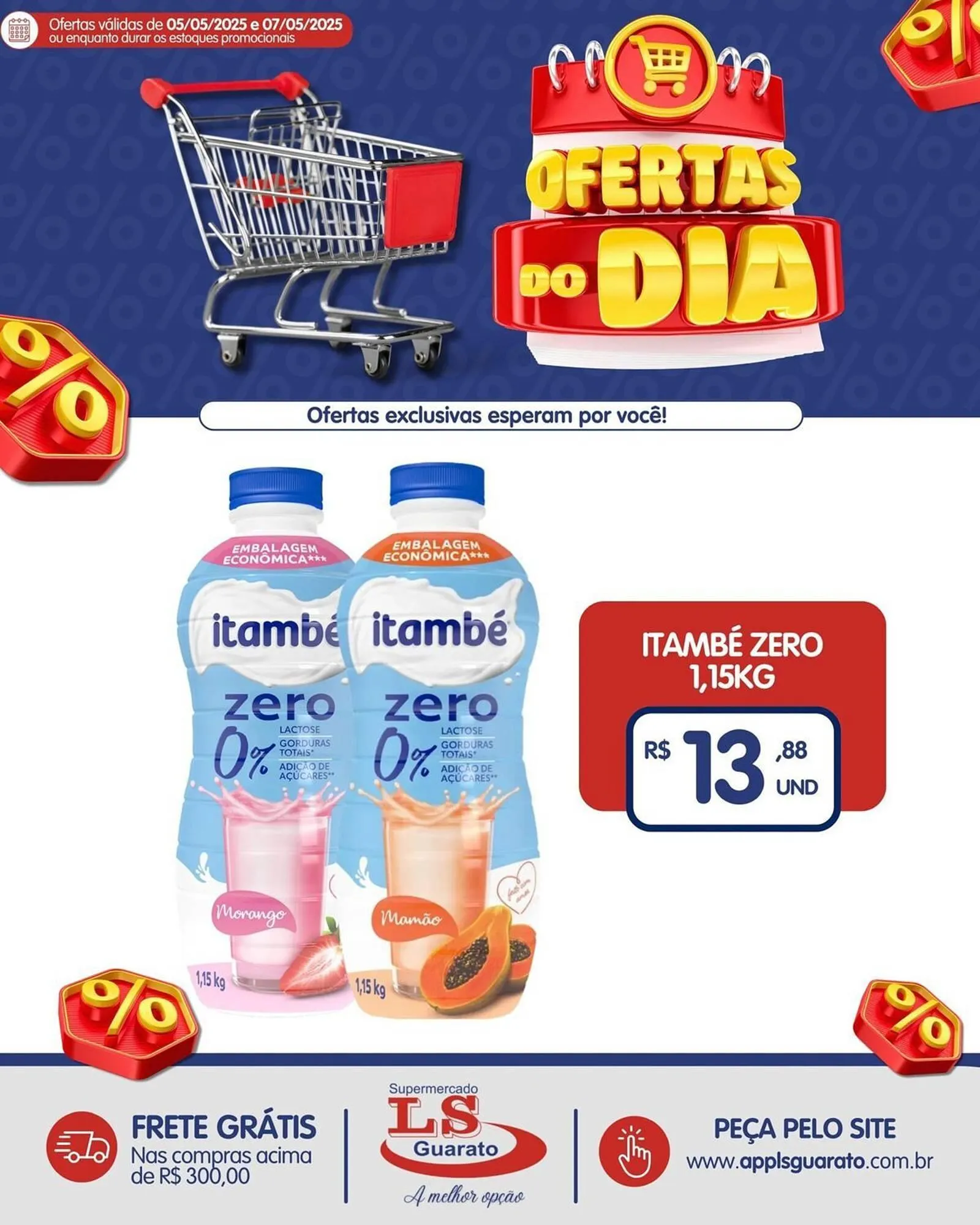 Encarte de Catálogo Supermercado LS Guarato 5 de maio até 7 de maio 2025 - Pagina 4