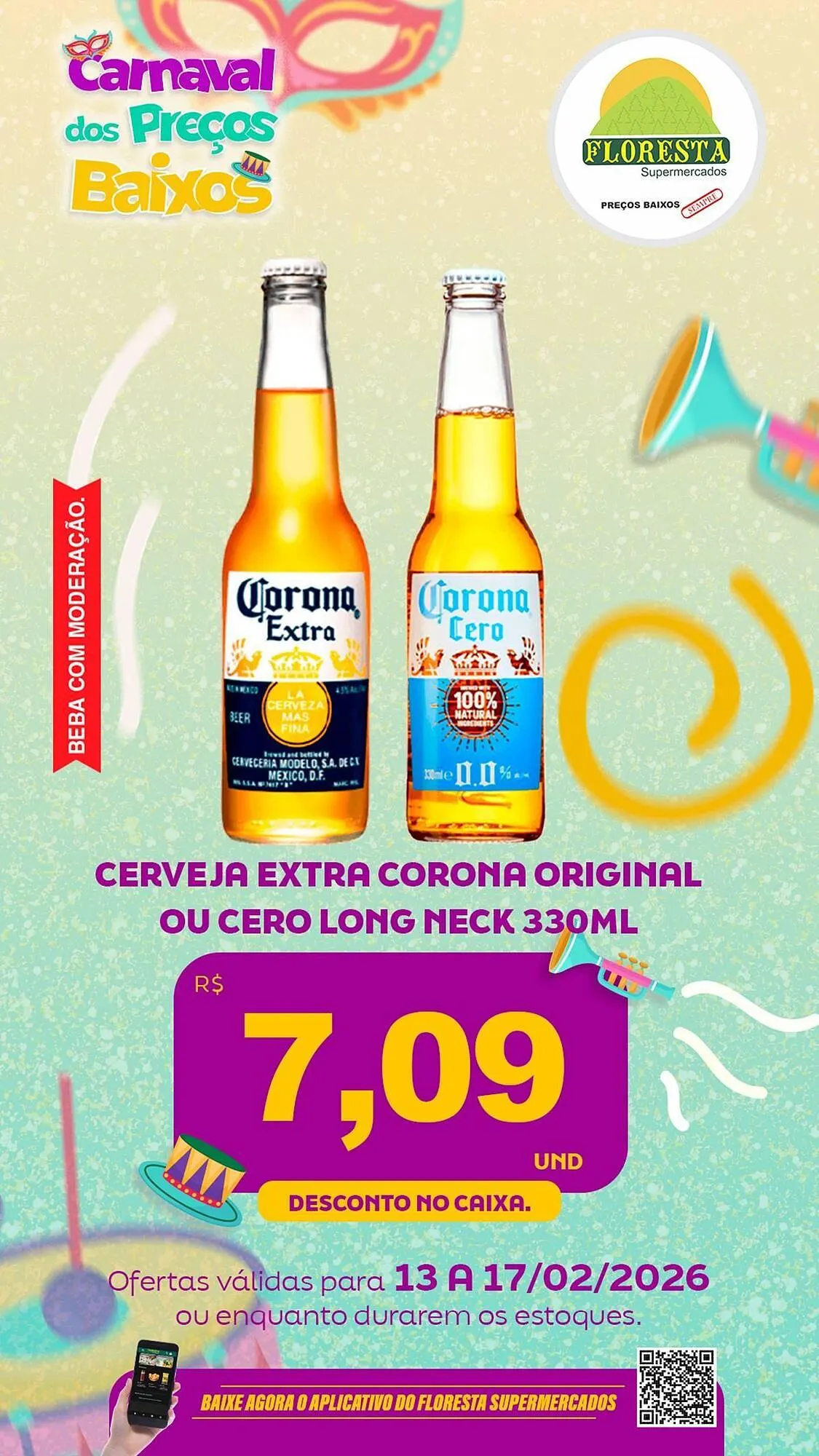 Encarte de Catálogo Floresta Supermercados 13 de fevereiro até 17 de fevereiro 2026 - Pagina 14