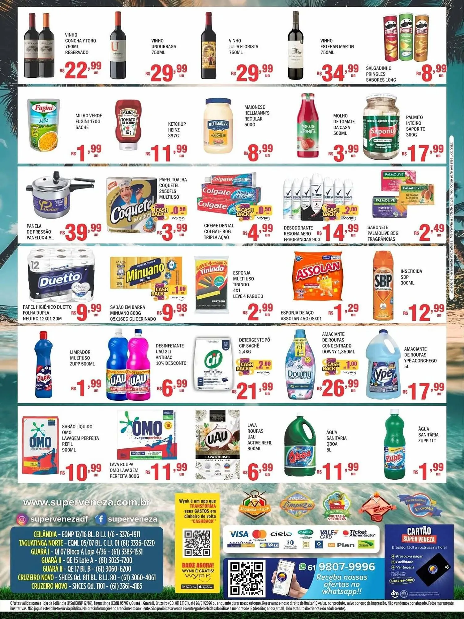 Encarte de Catálogo Super Veneza 18 de janeiro até 26 de janeiro 2026 - Pagina 2
