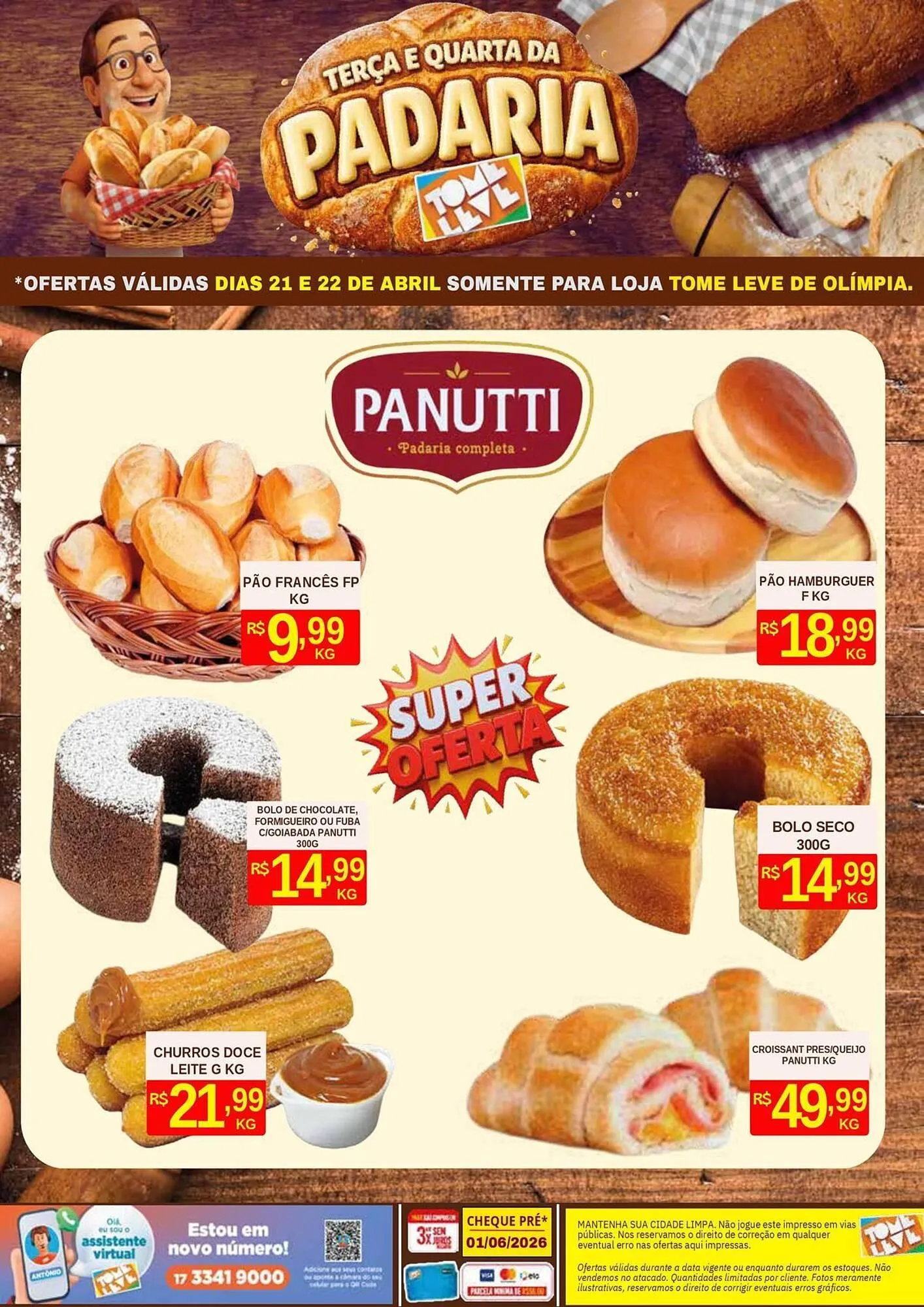 Encarte de Catálogo Tome Leve 21 de abril até 22 de abril 2026 - Pagina 6