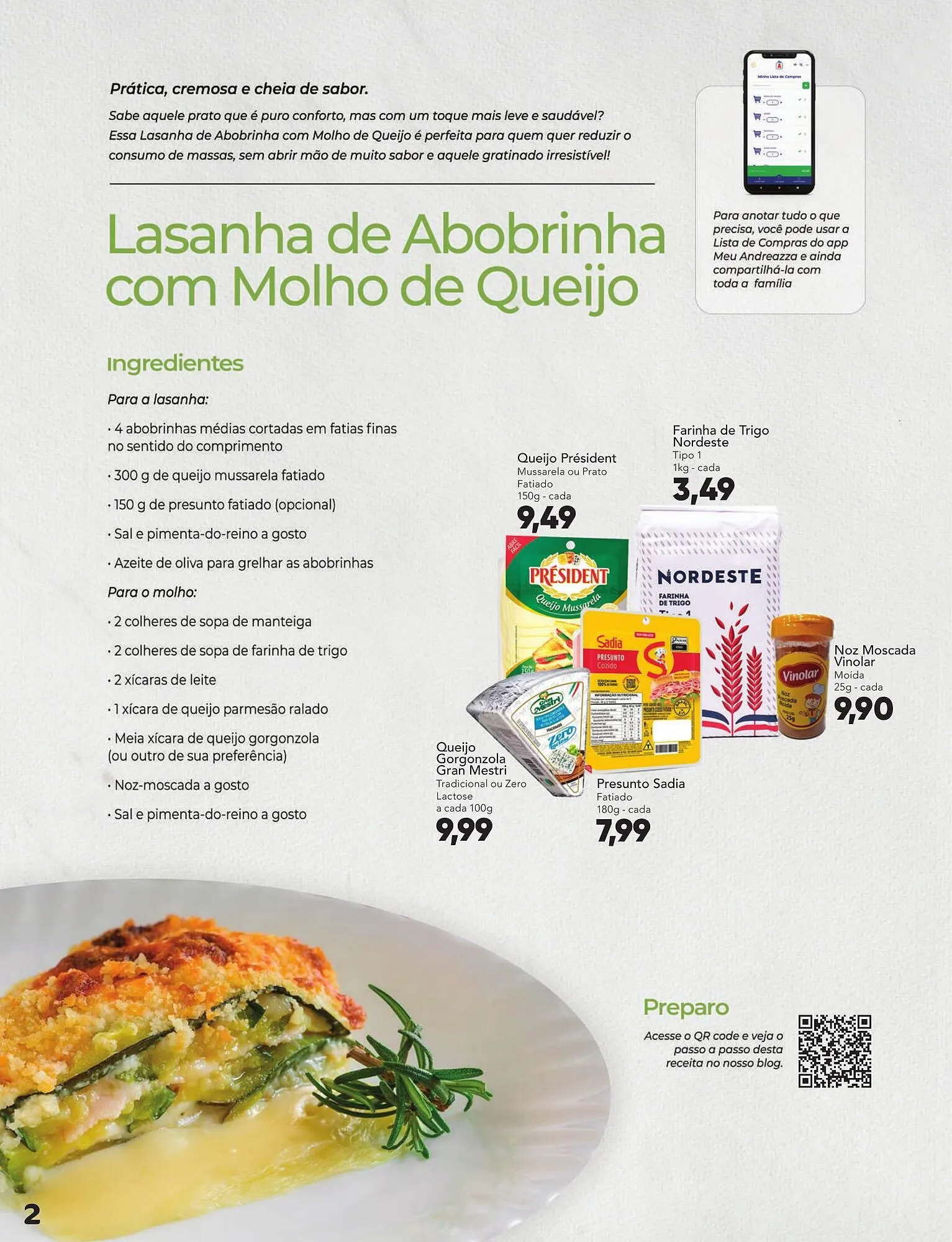 Encarte de Catálogo Supermercados Andreazza 16 de julho até 19 de julho 2025 - Pagina 2