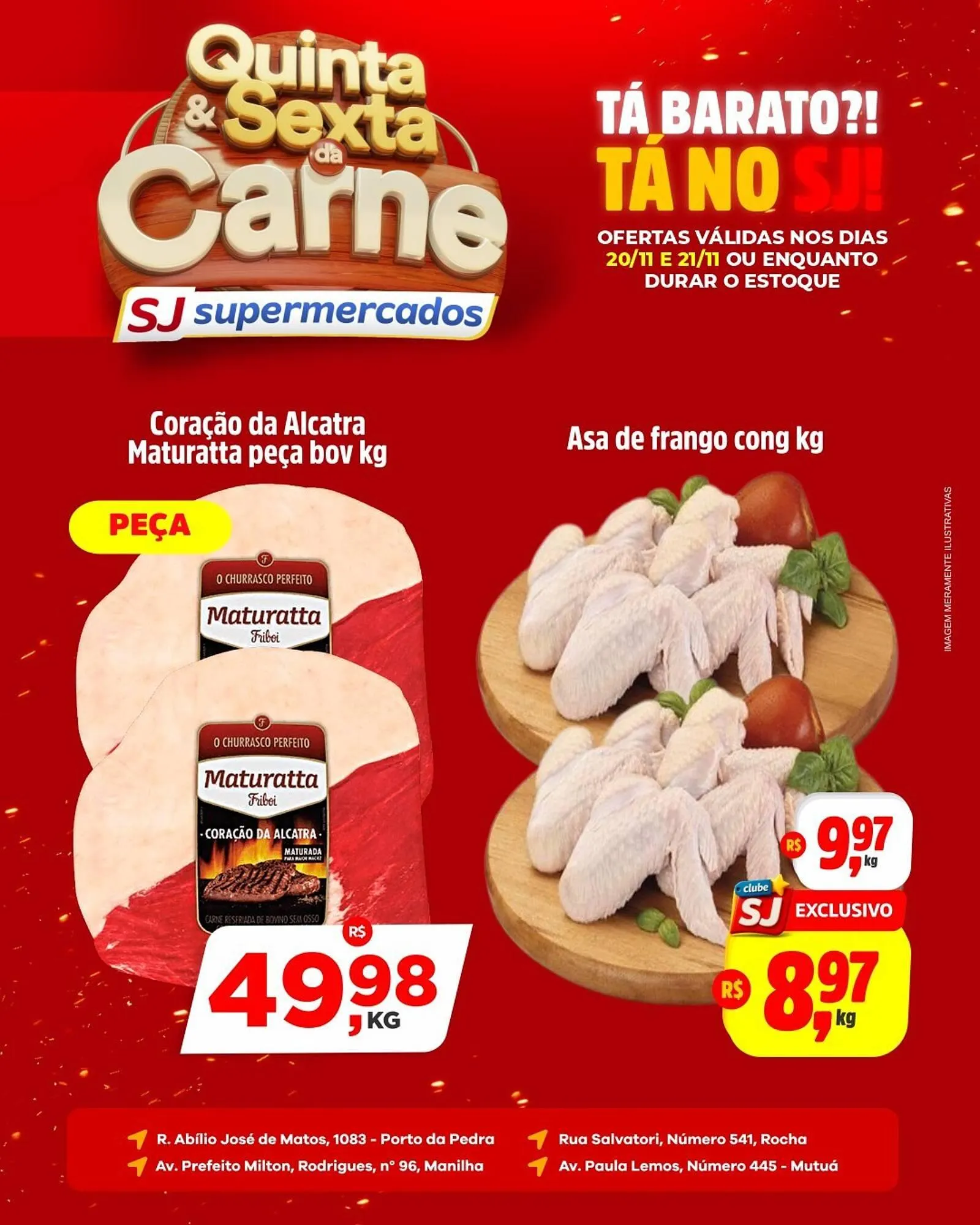 Encarte de Encarte Sj Supermercados 20 de novembro até 21 de novembro 2025 - Pagina 1
