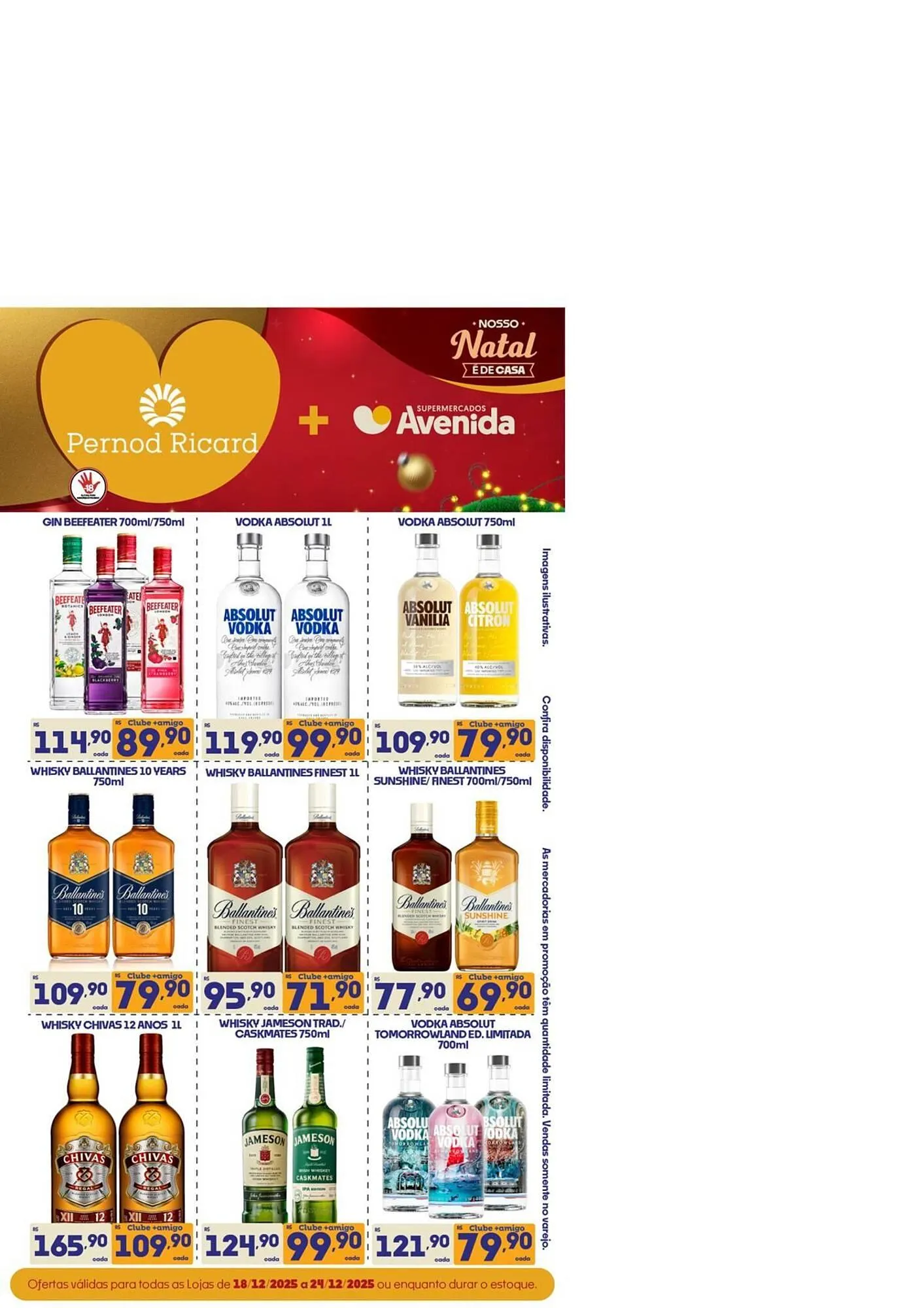 Encarte de Catálogo Supermercados Avenida 22 de dezembro até 24 de dezembro 2025 - Pagina 6