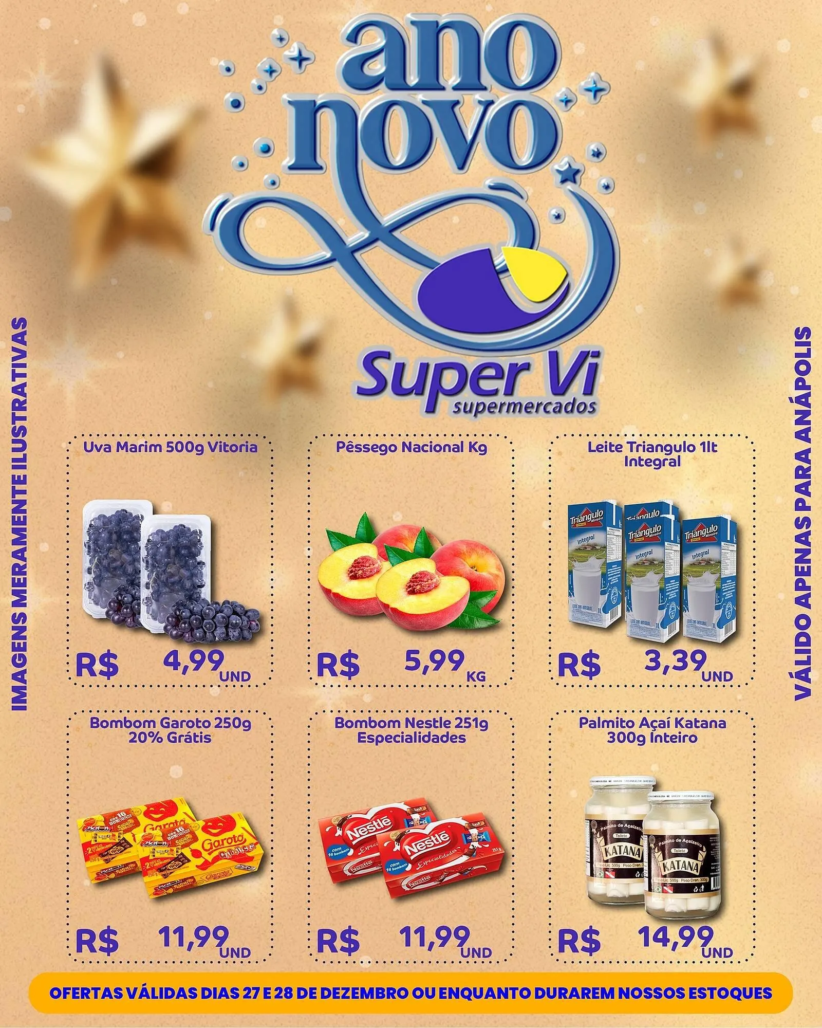 Encarte de Catálogo Super Vi Supermercados 27 de dezembro até 28 de dezembro 2025 - Pagina 1