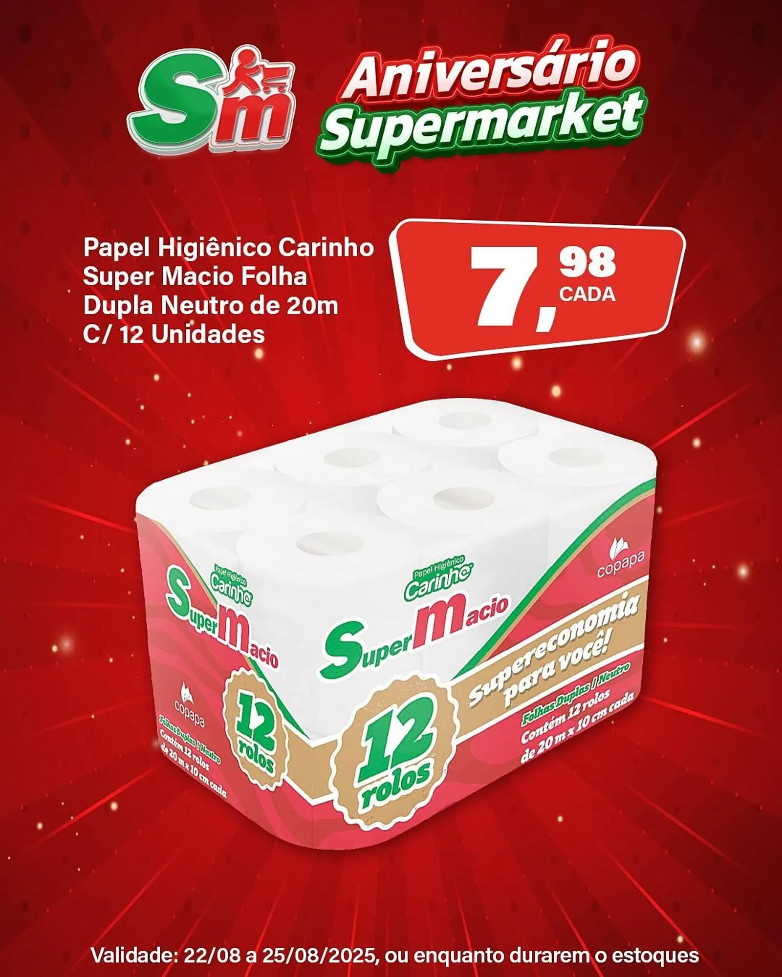 Encarte de Catálogo Rede Supermarket 21 de agosto até 25 de agosto 2025 - Pagina 3